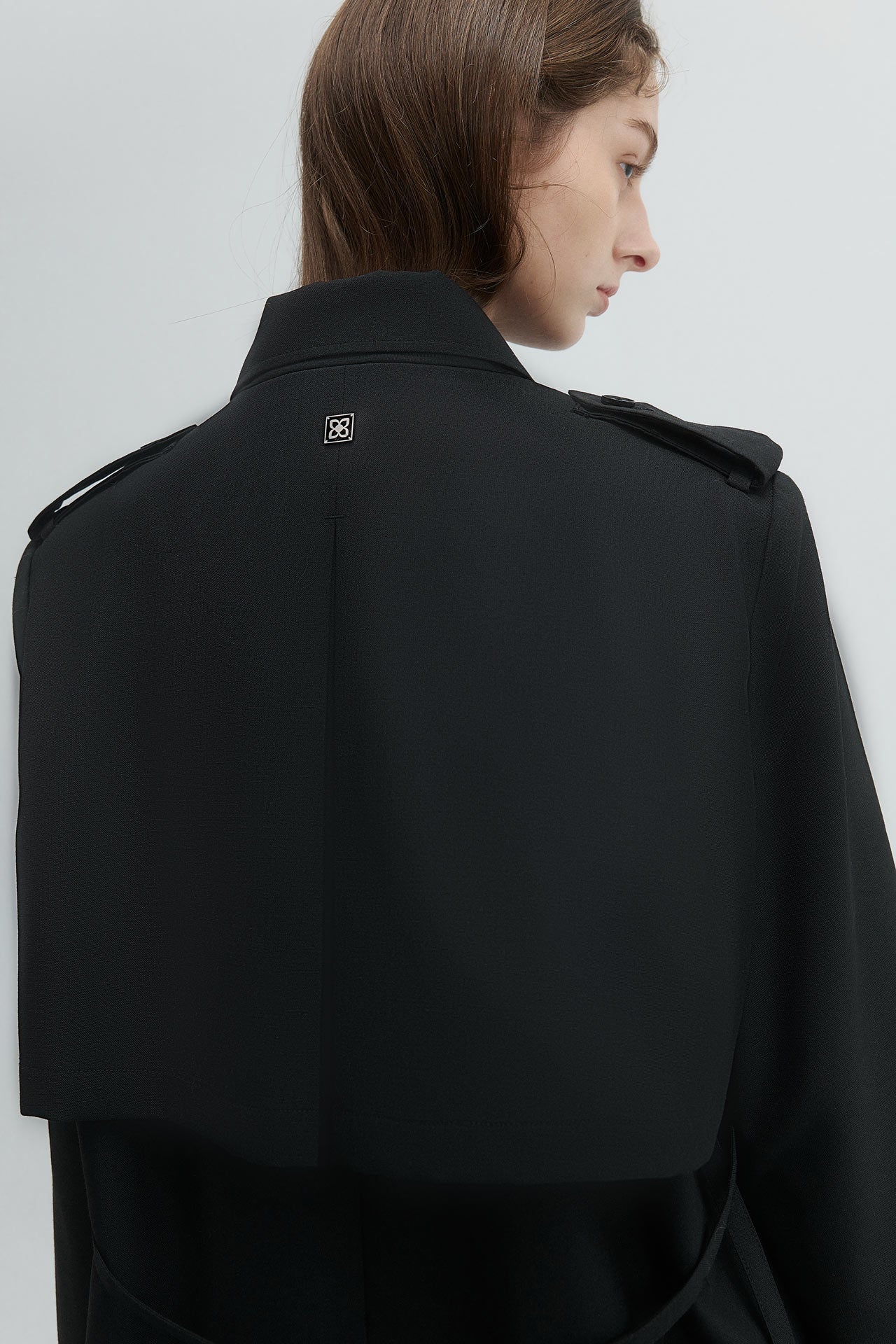 WOOL TRENCH COAT