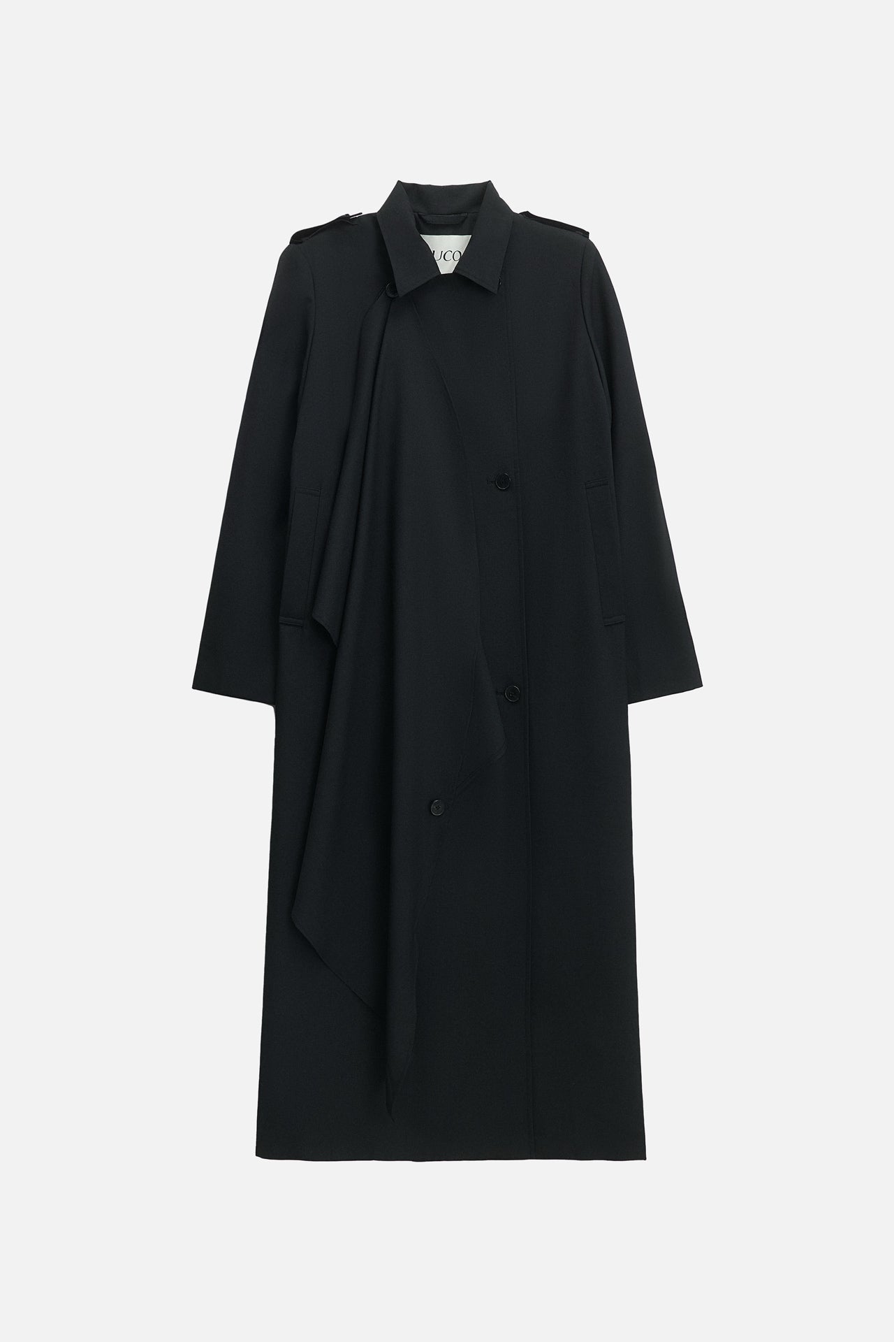 WOOL TRENCH COAT