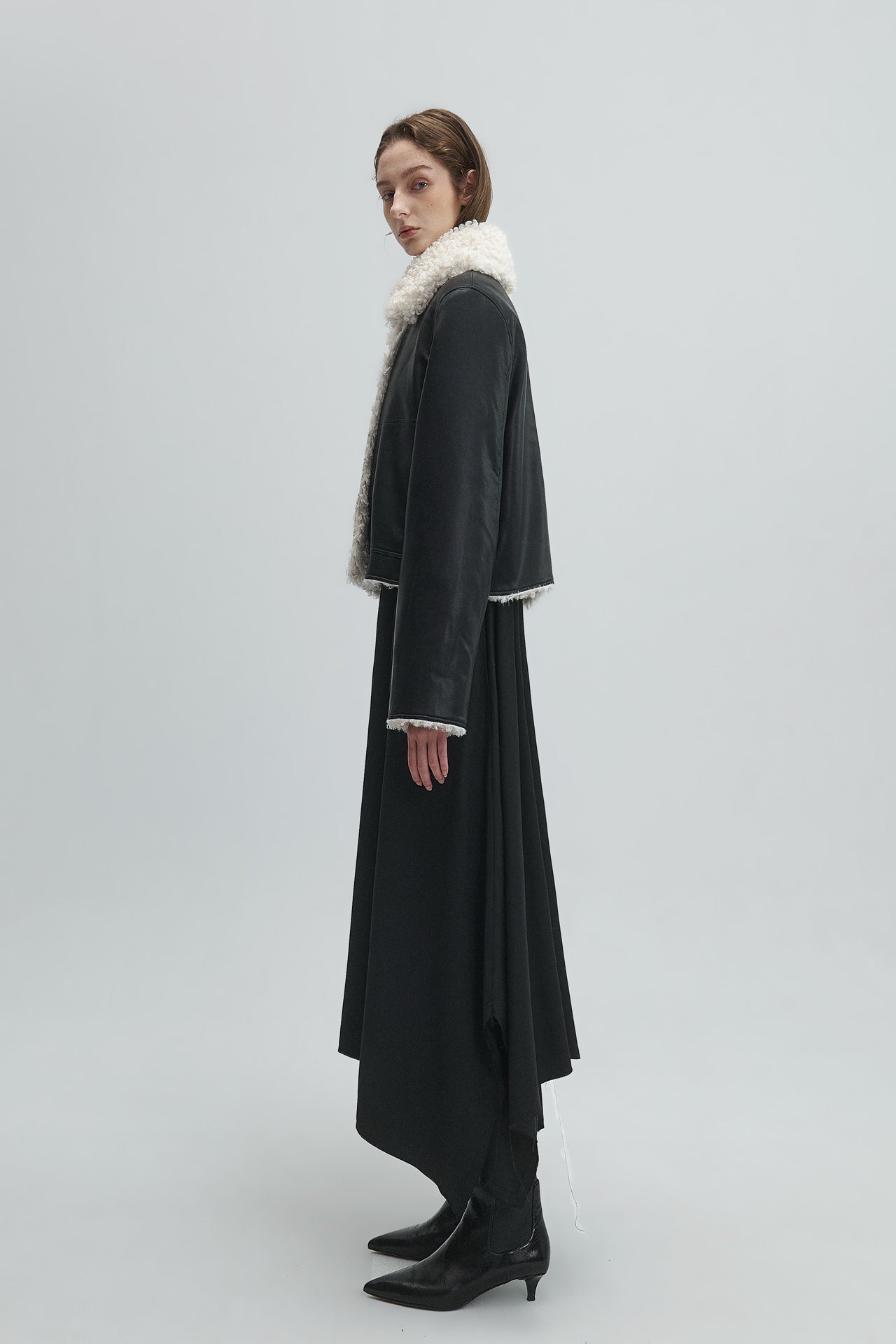 FAUX SHEARLING JACKET