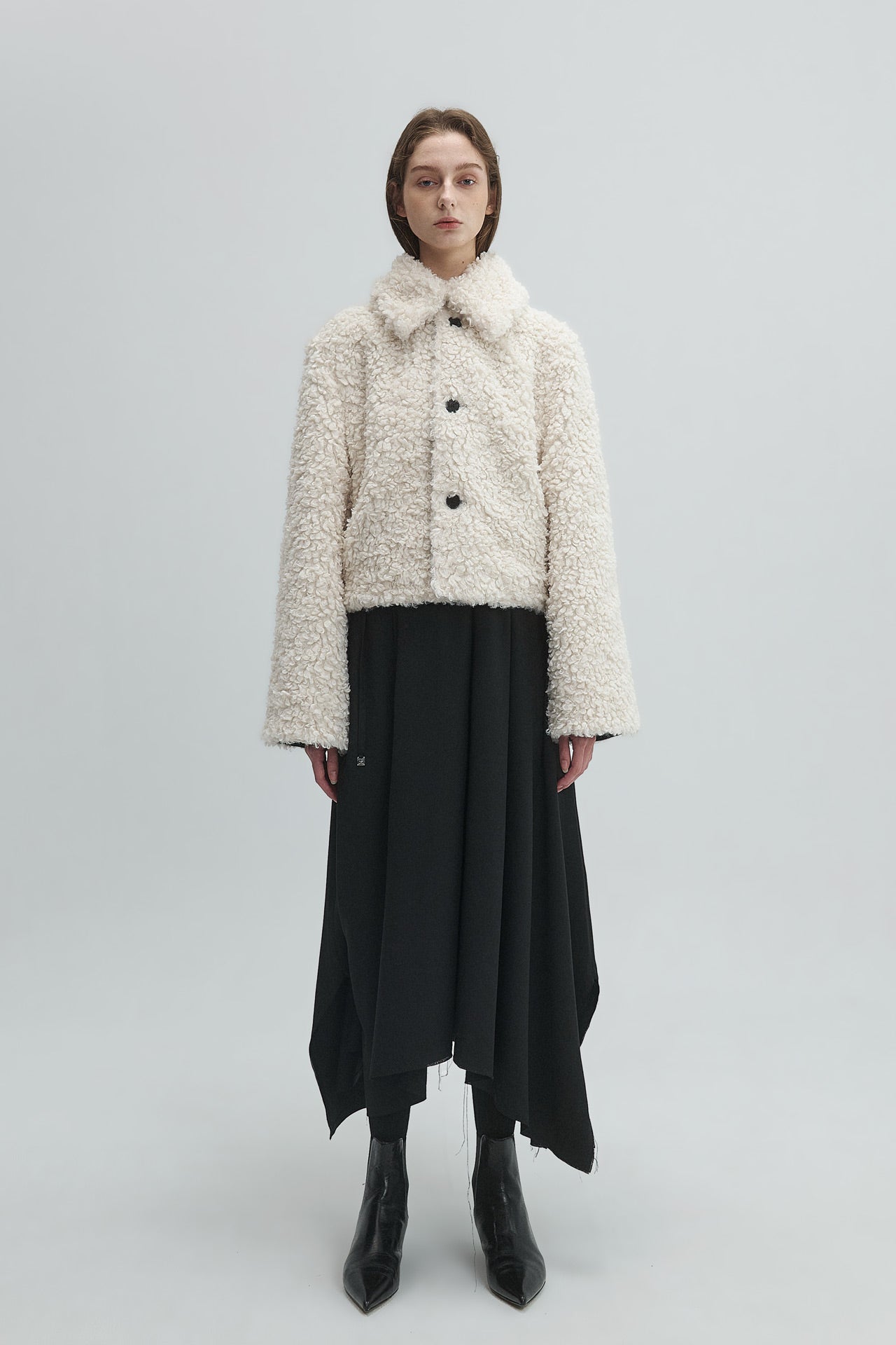 FAUX SHEARLING JACKET