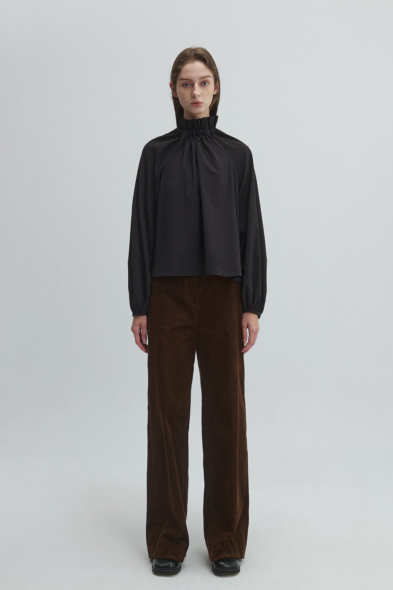 GATHERED TOP