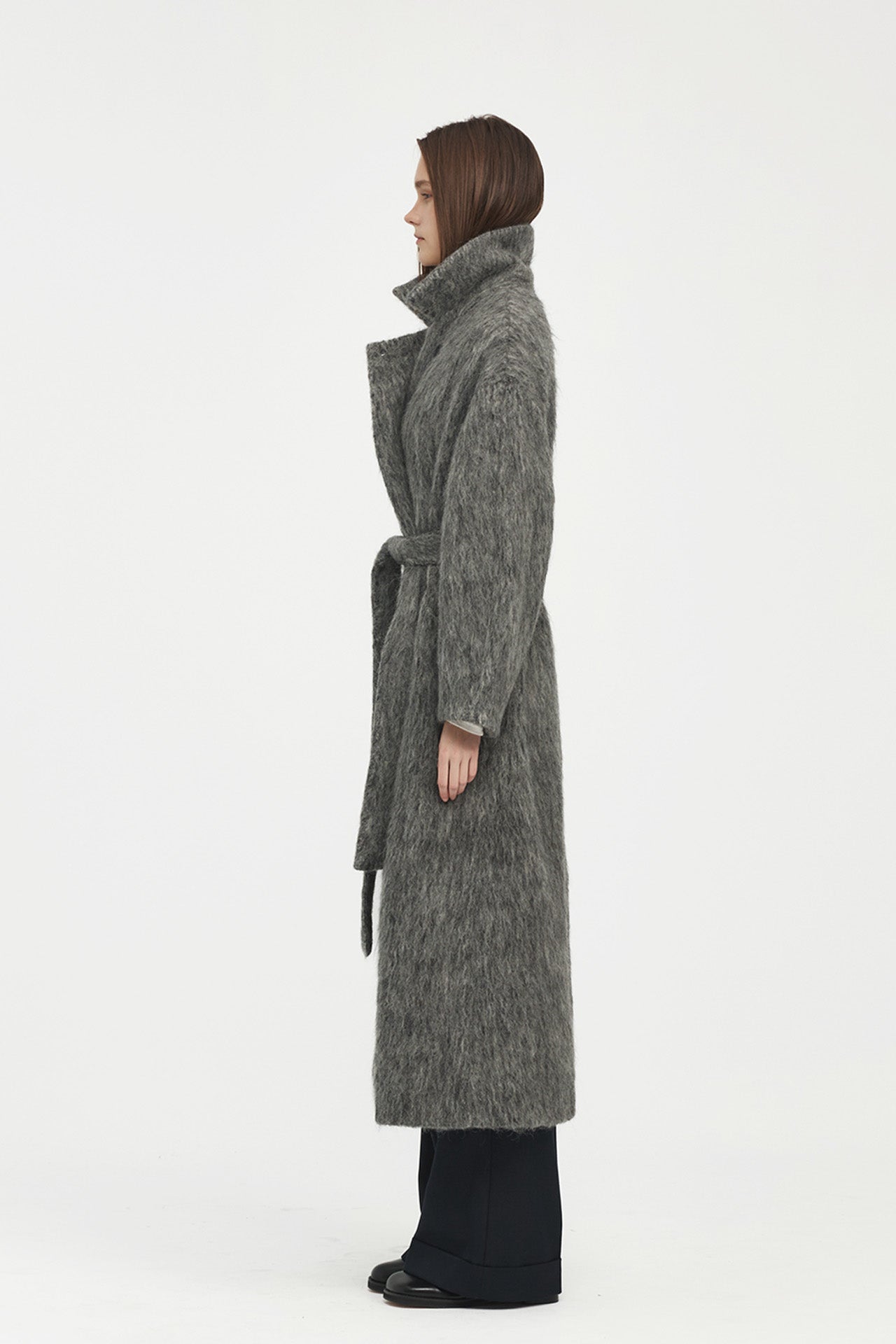 WOOL FUZZY COAT