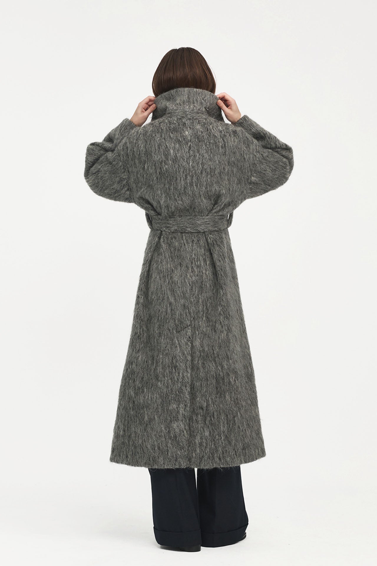 WOOL FUZZY COAT