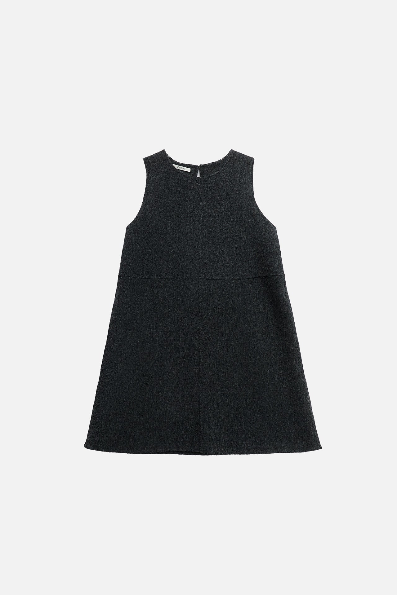 DOUBLE-FACED WOOL DRESS