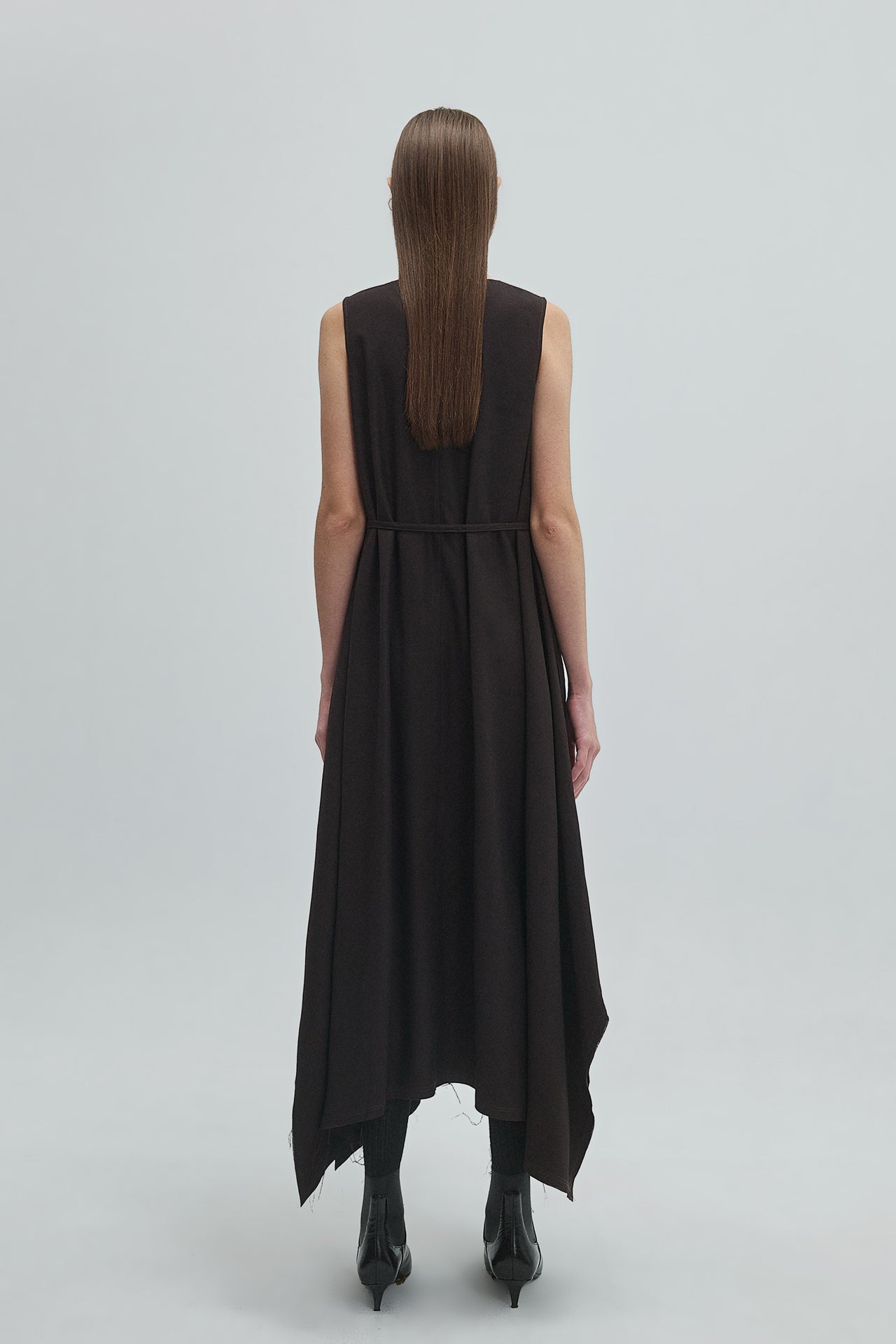 RAW-CUT DRESS