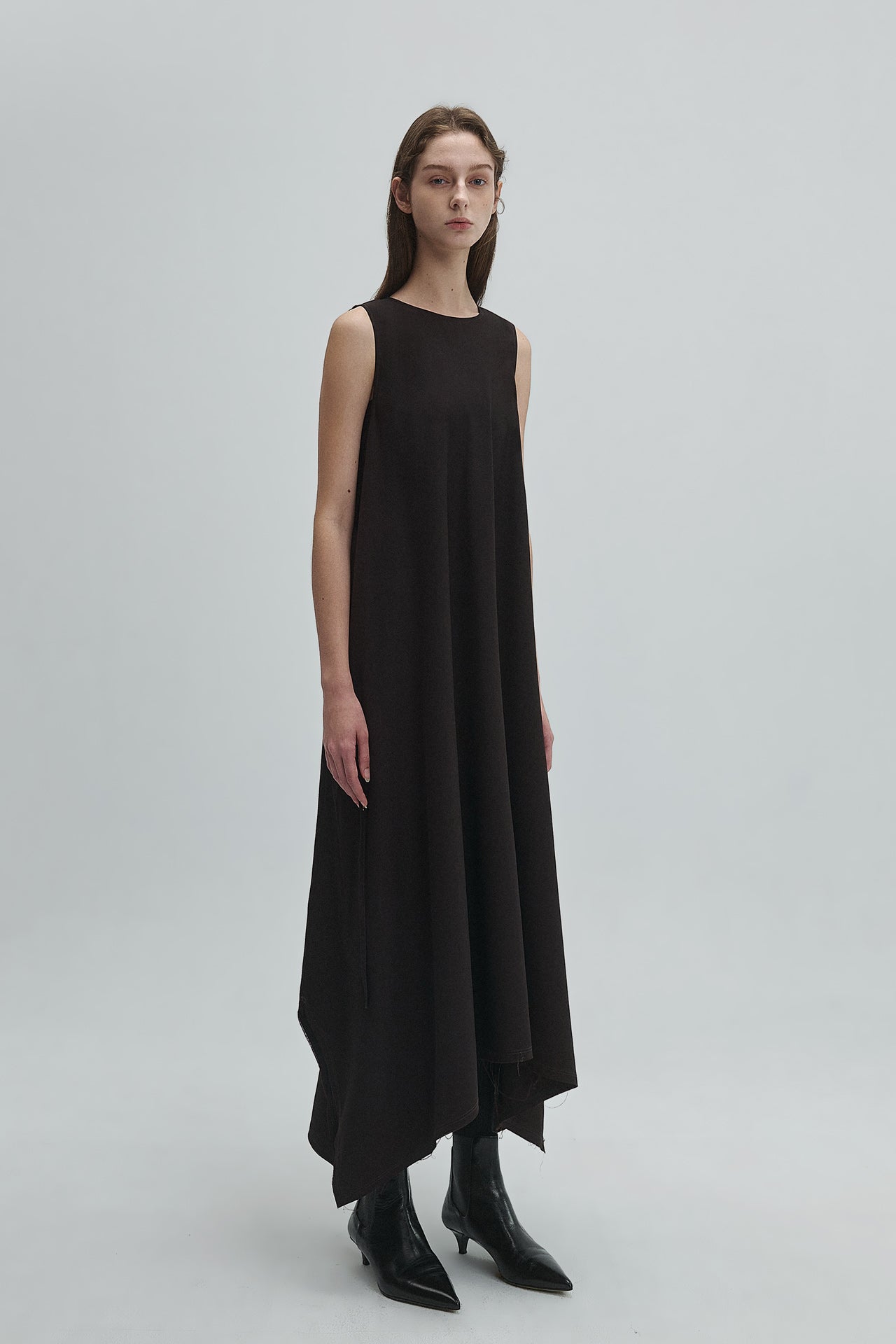 RAW-CUT DRESS