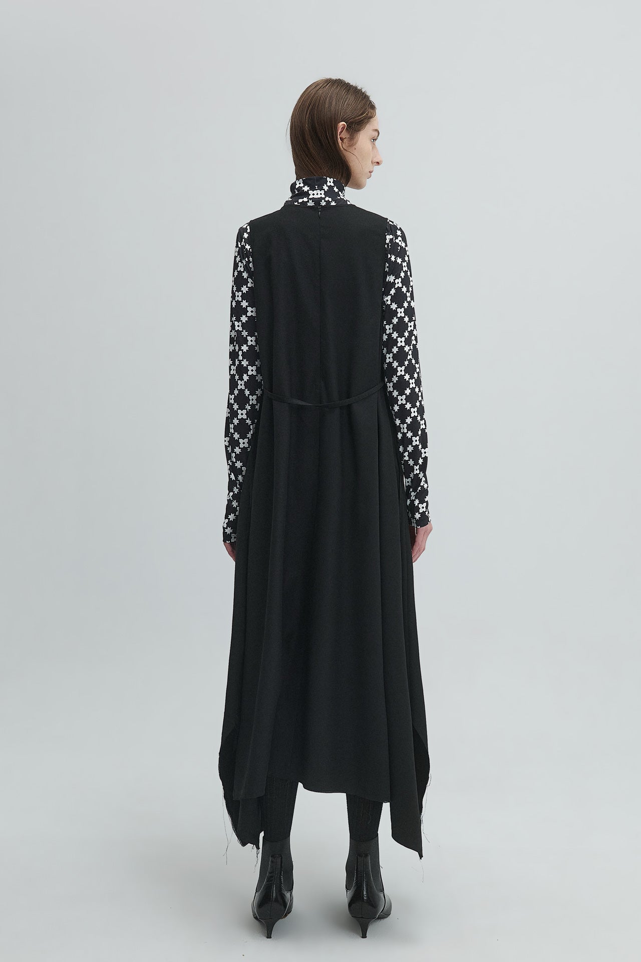 RAW-CUT DRESS