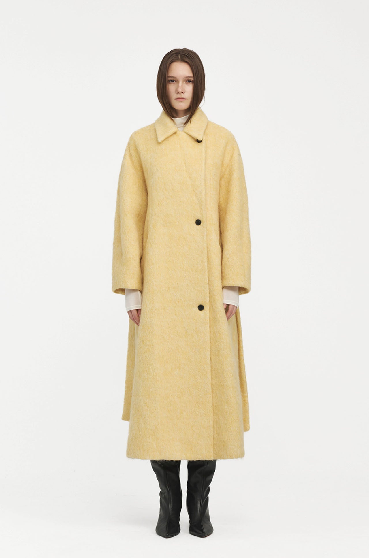 WOOL FUZZY COAT