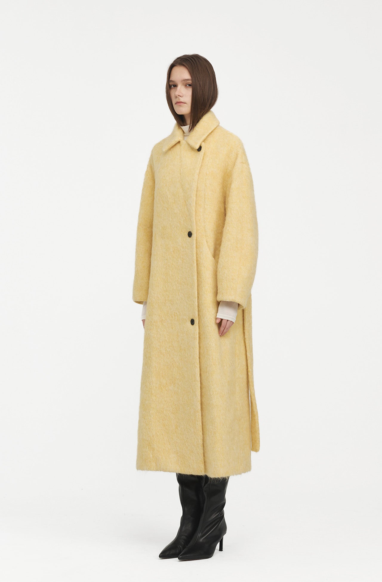 WOOL FUZZY COAT