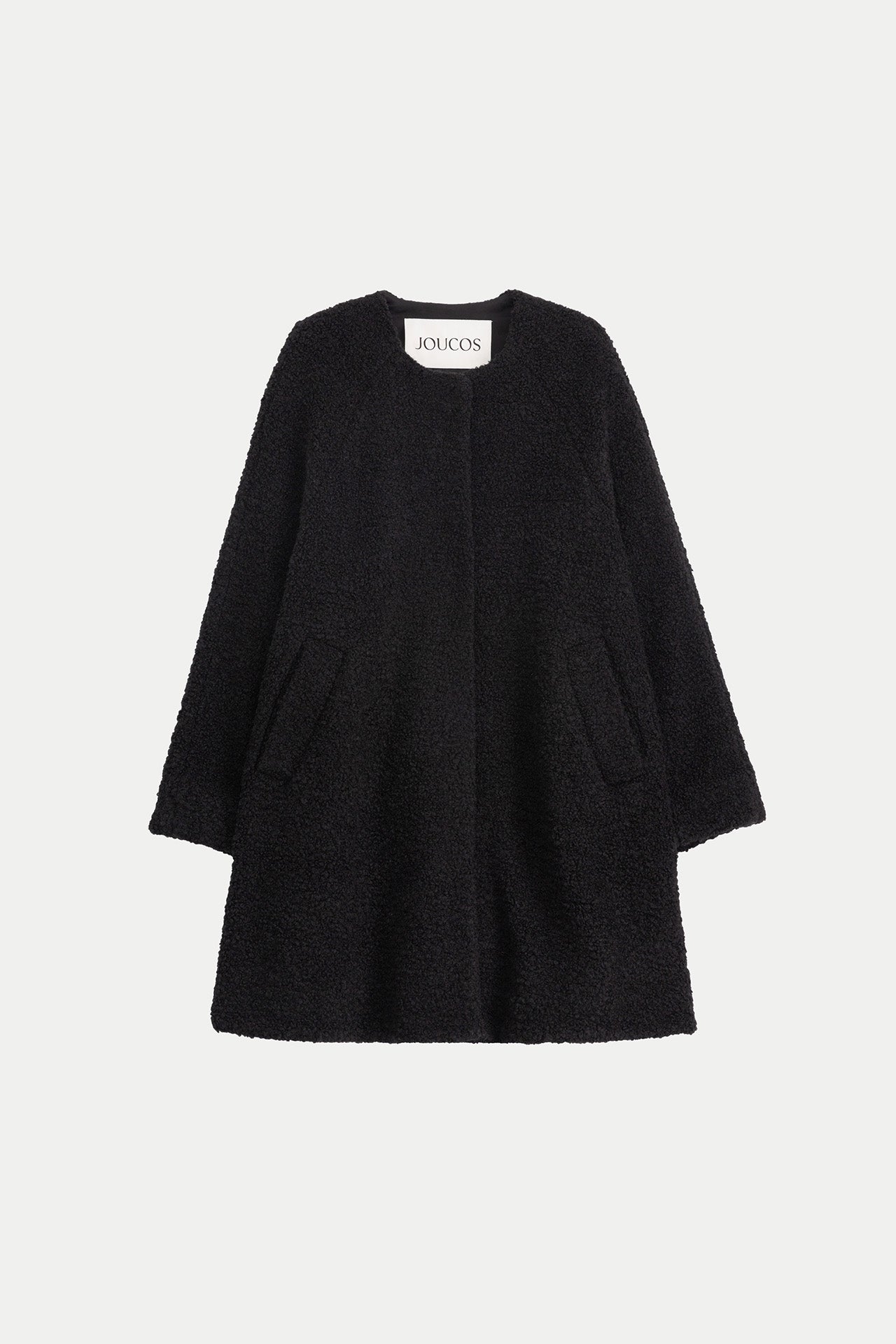 WOOL FURRY COAT