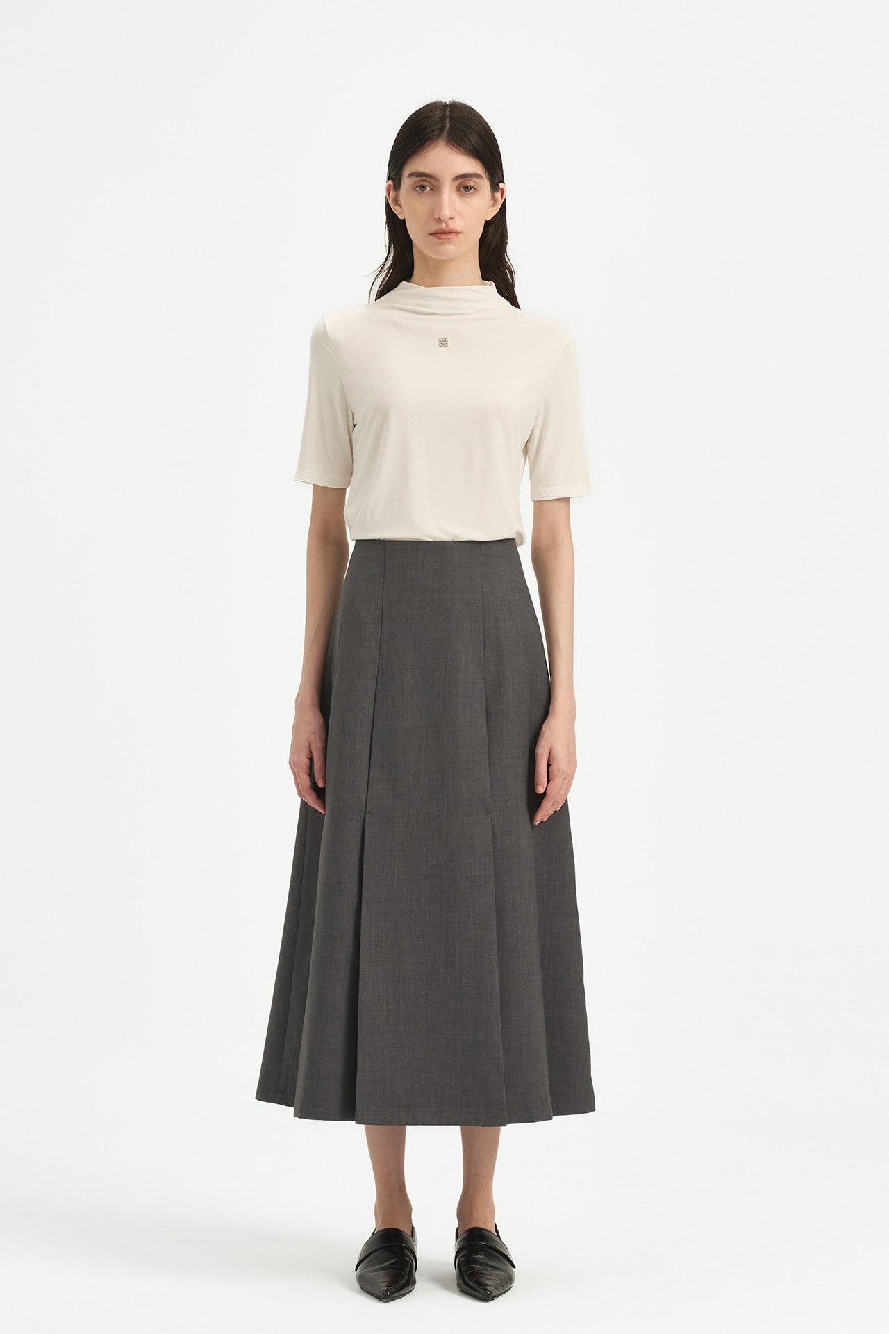 PLEATED SKIRT