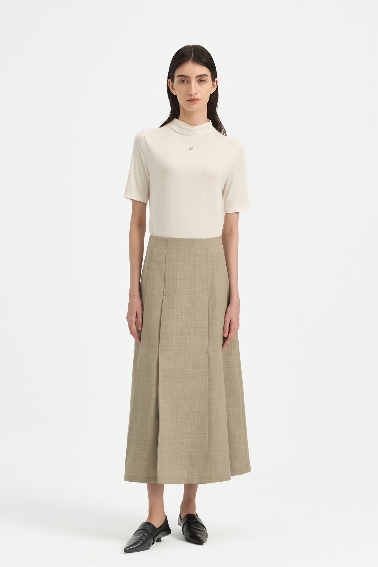 PLEATED SKIRT