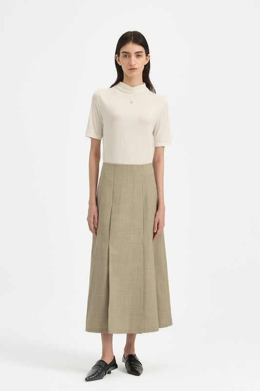 PLEATED SKIRT