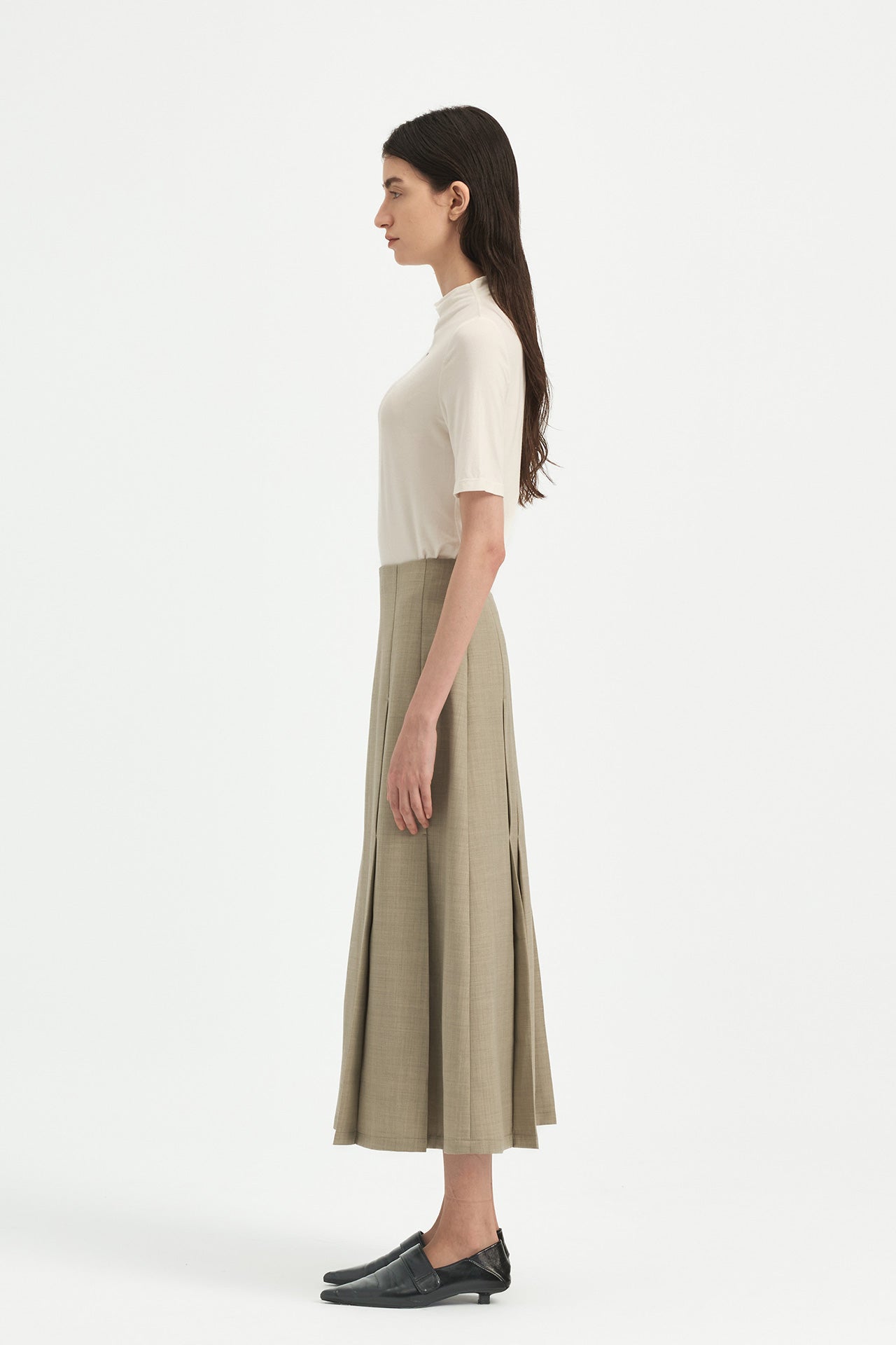 PLEATED SKIRT