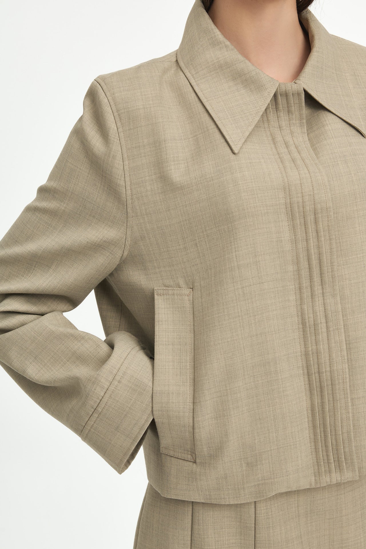 CROPPED JACKET