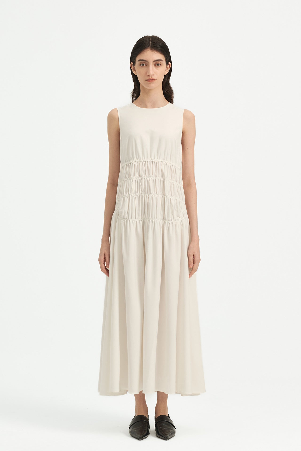 GATHERED DRESS