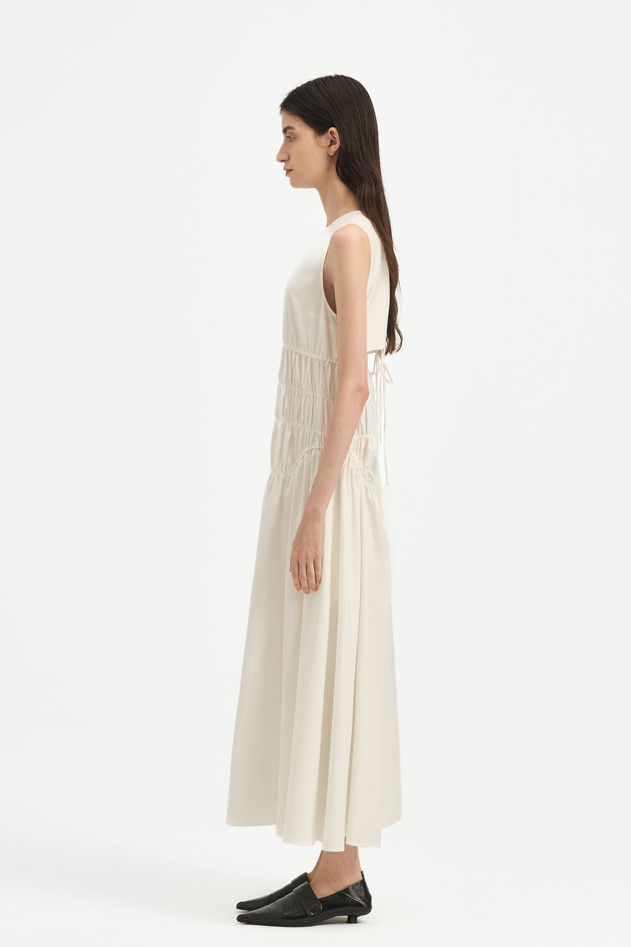 GATHERED DRESS