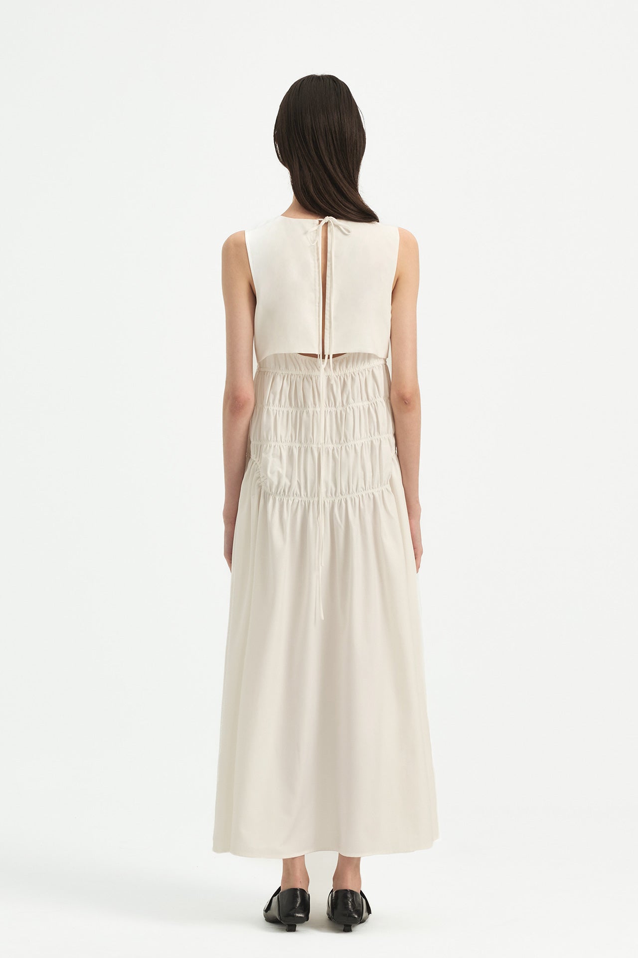 GATHERED DRESS