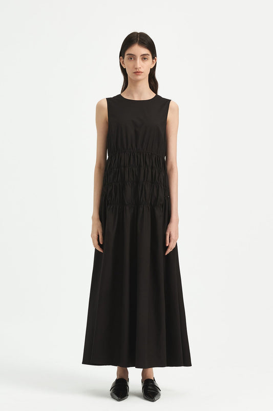 GATHERED DRESS