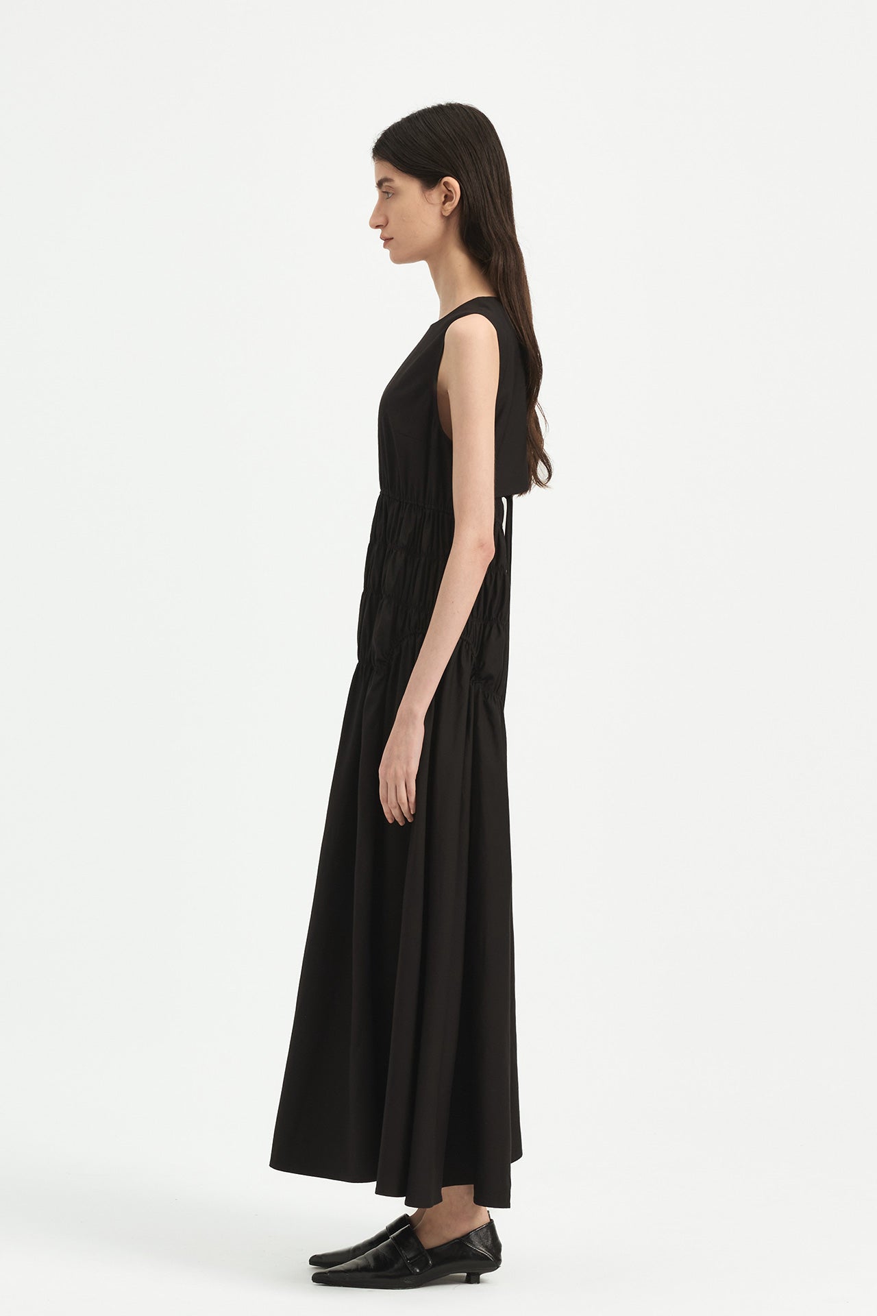 GATHERED DRESS