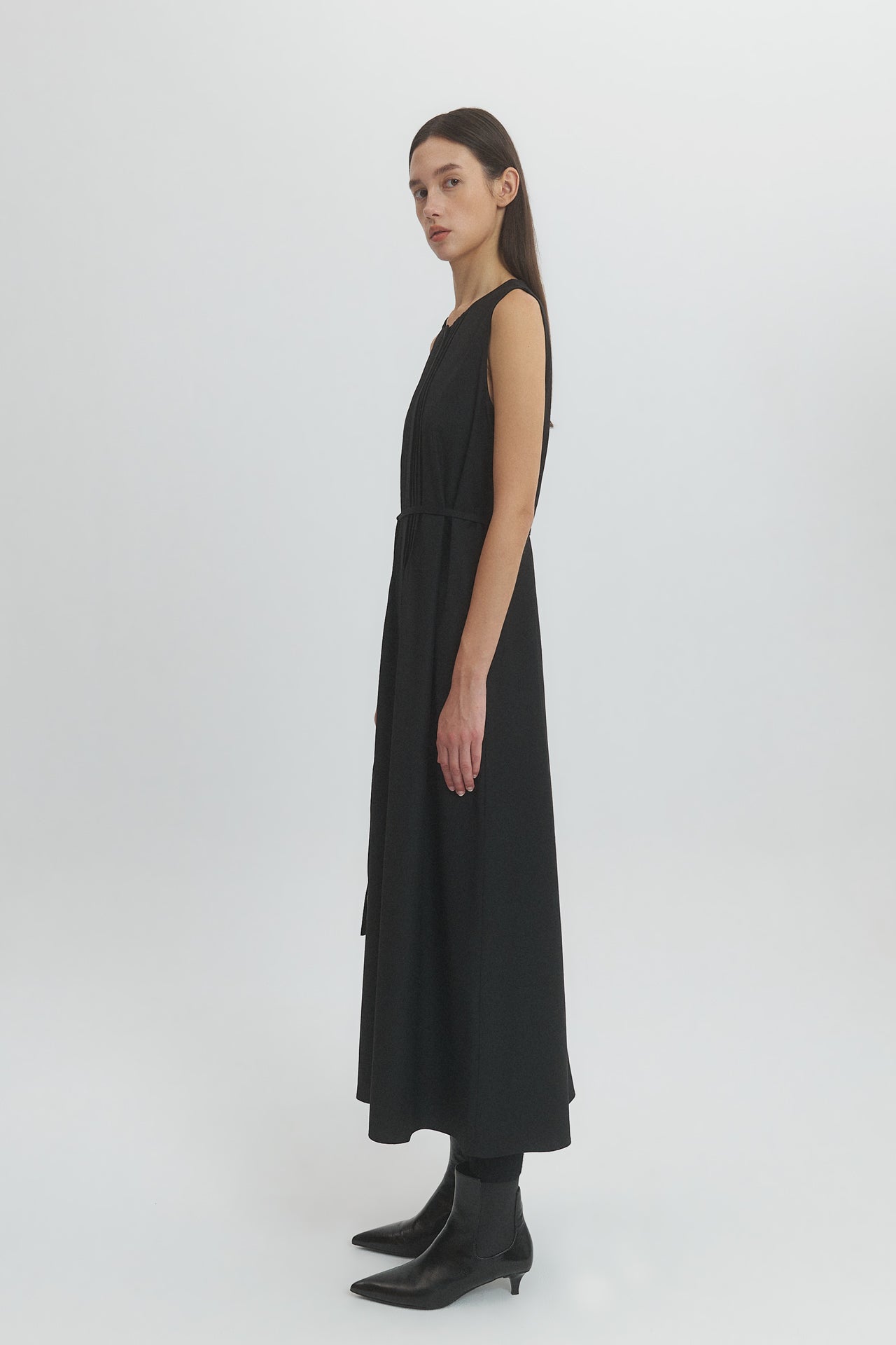 PLEATED DRESS
