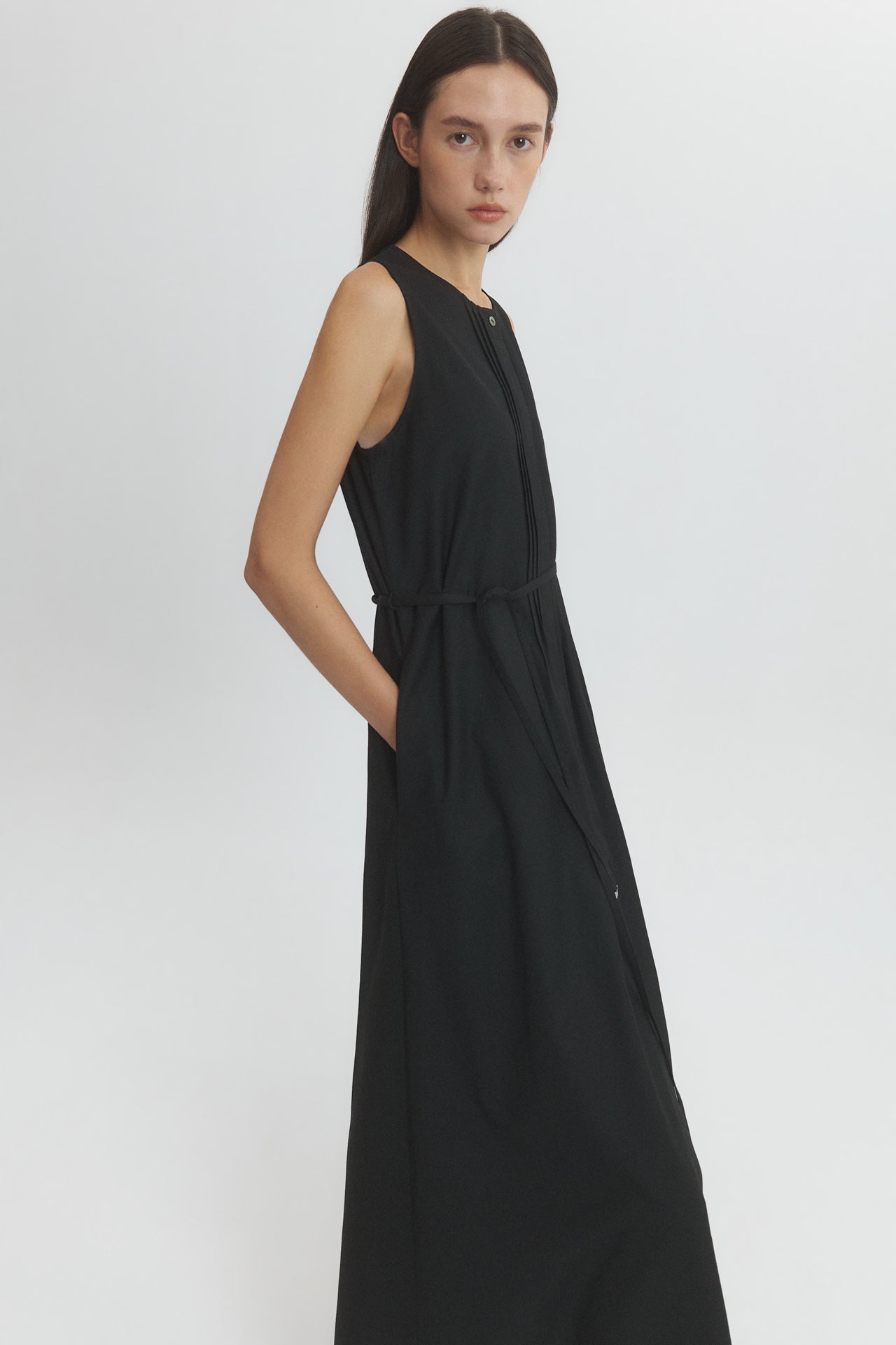 PLEATED DRESS