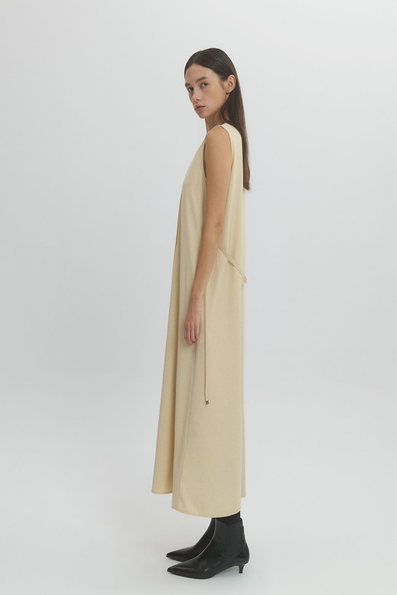 PLEATED DRESS