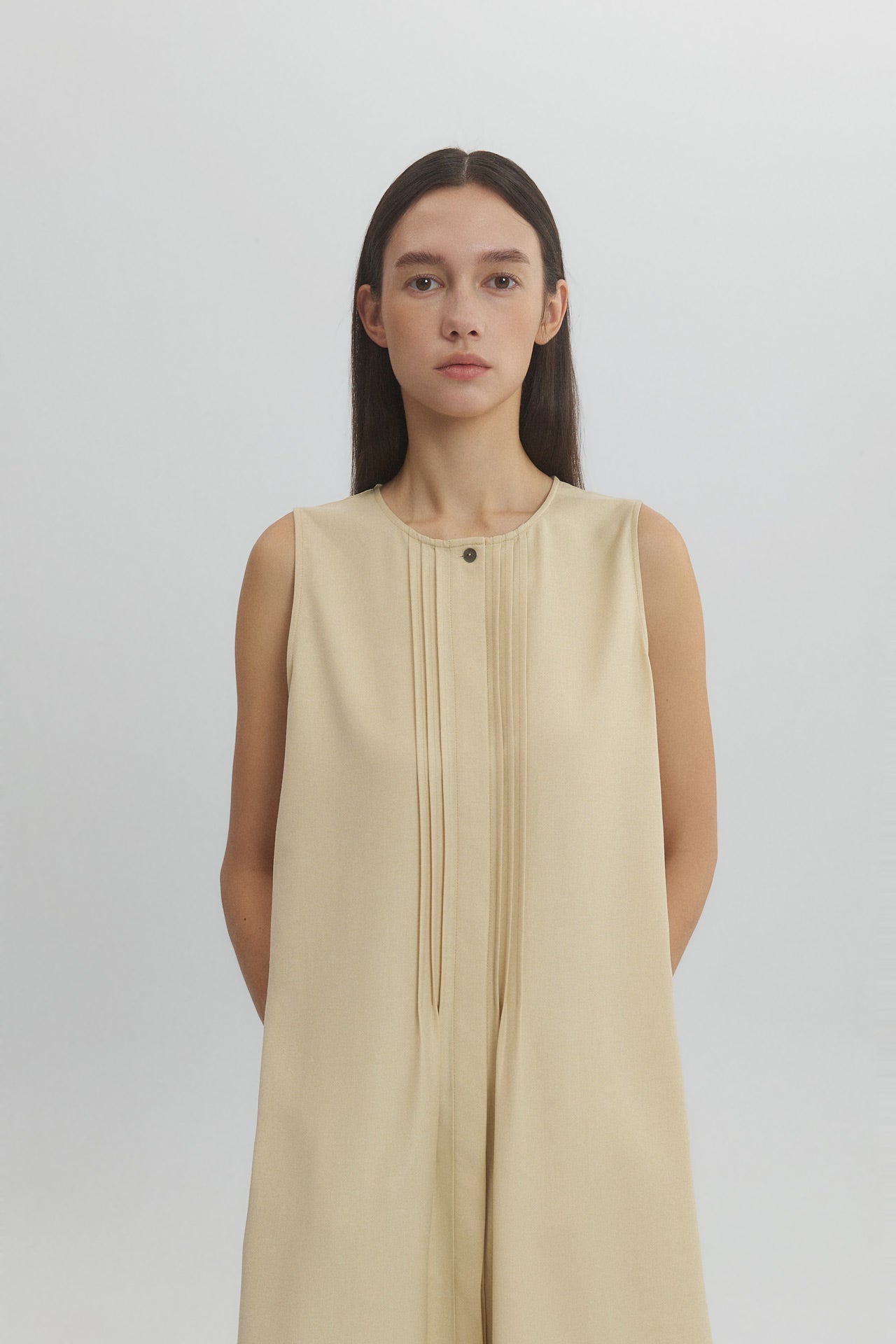 PLEATED DRESS