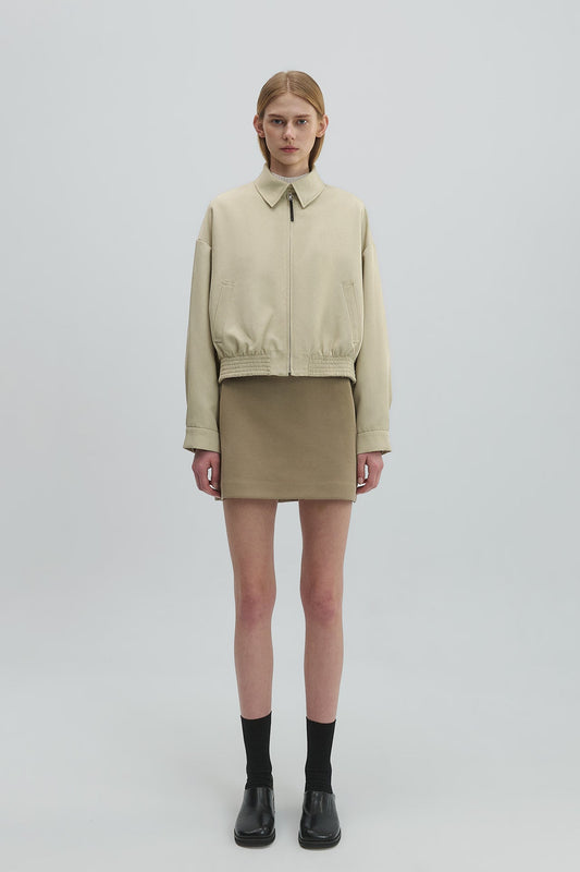 NYLON ZIPPER JACKET