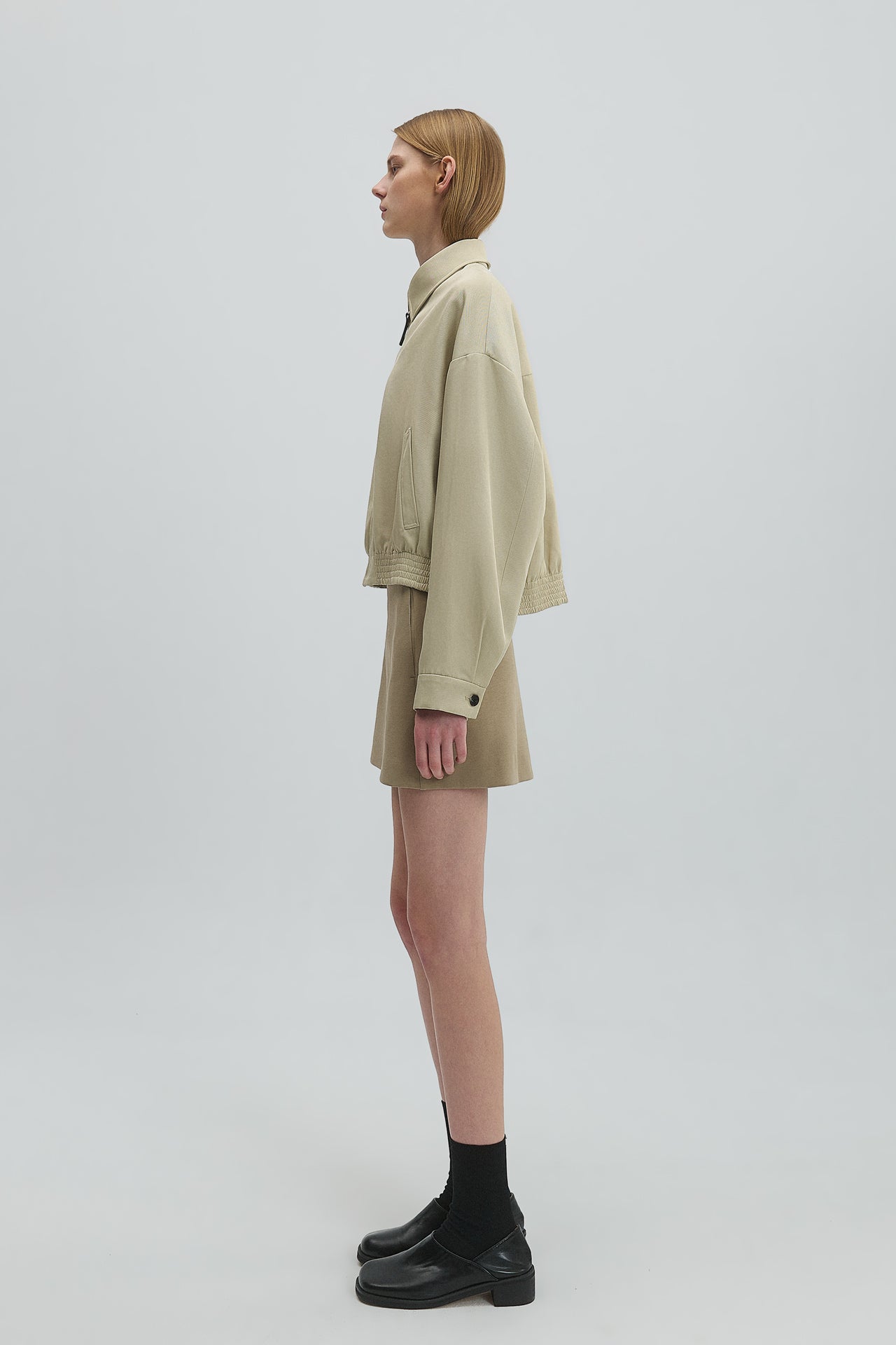 NYLON ZIPPER JACKET