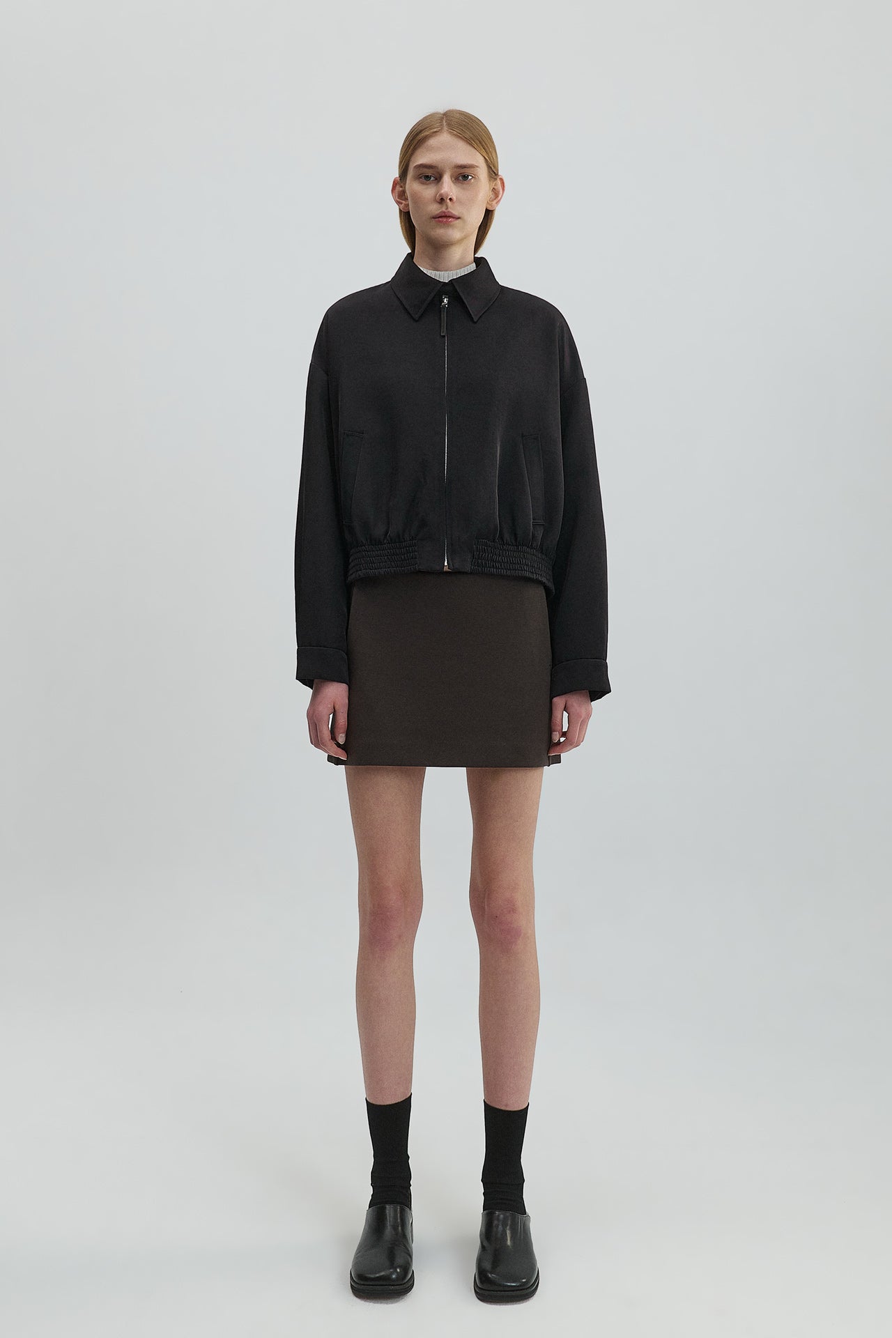 NYLON ZIPPER JACKET