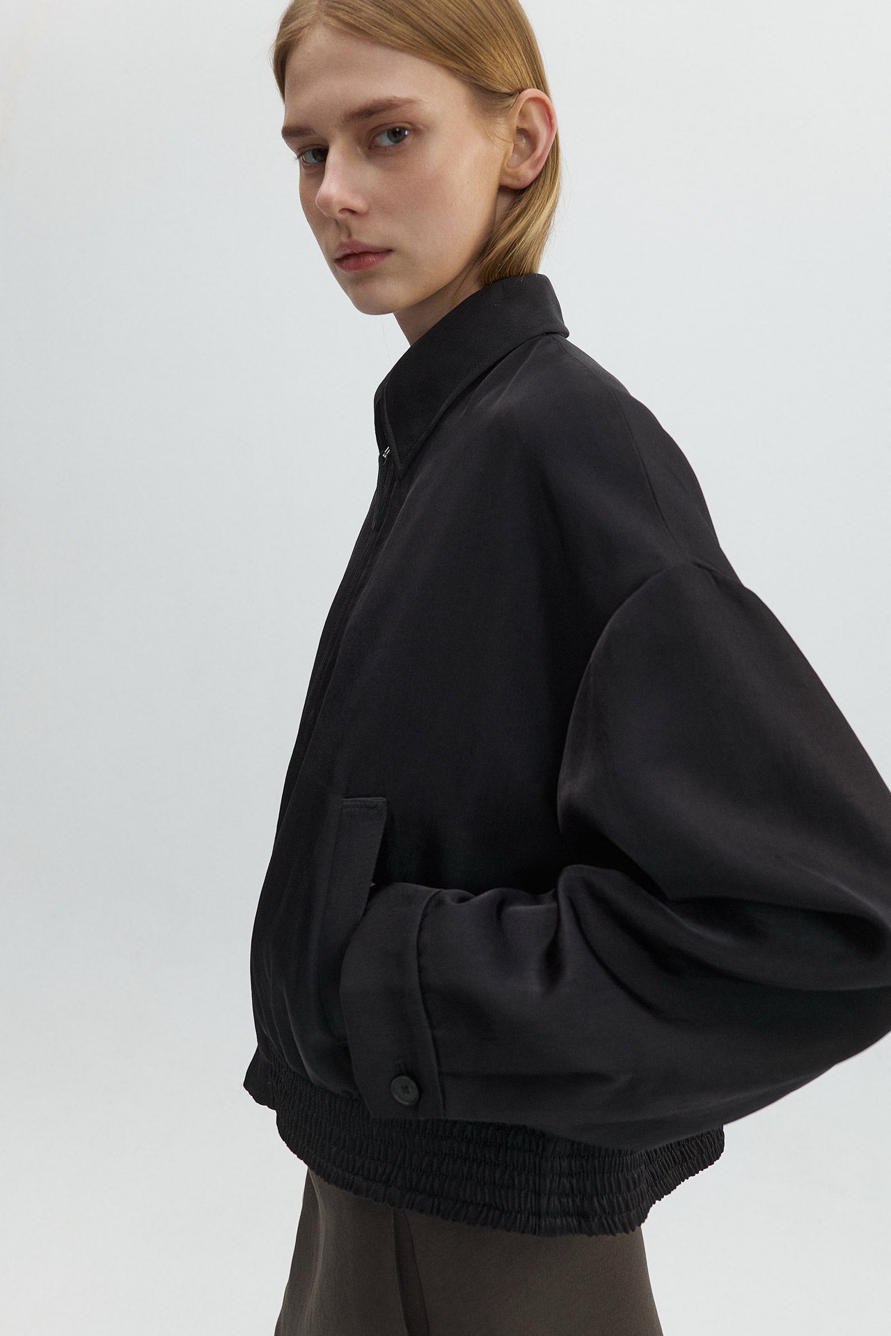 NYLON ZIPPER JACKET