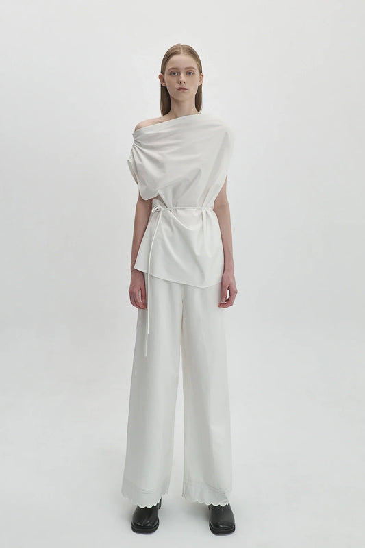 EMBROIDERED TROUSERS