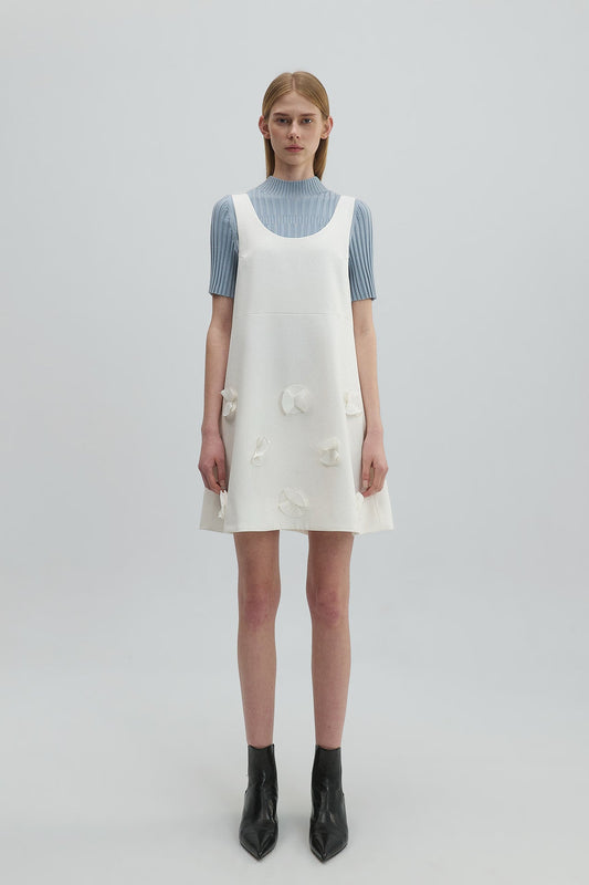MINI DRESS WITH EMBELLISHMENTS