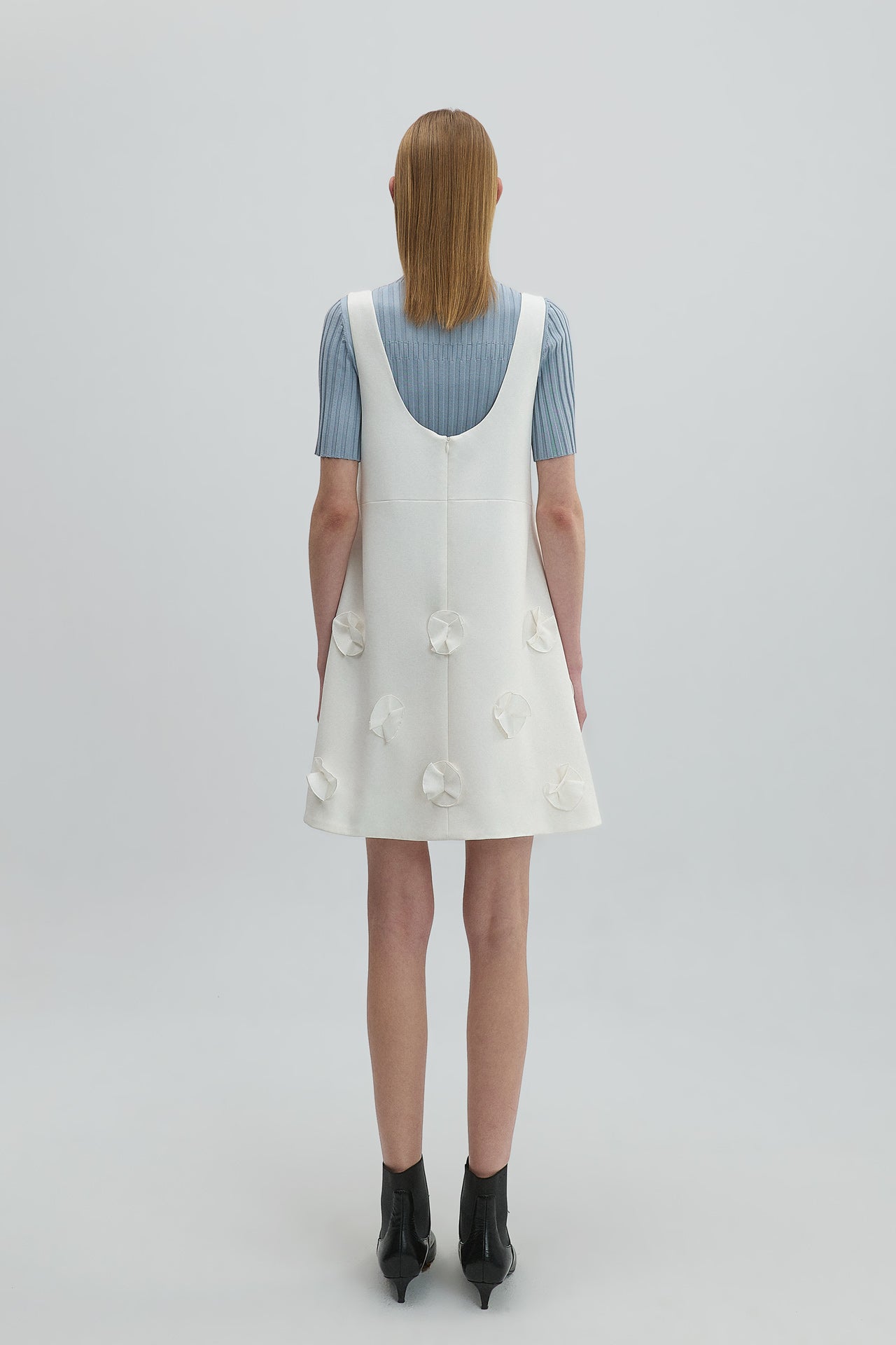 MINI DRESS WITH EMBELLISHMENTS