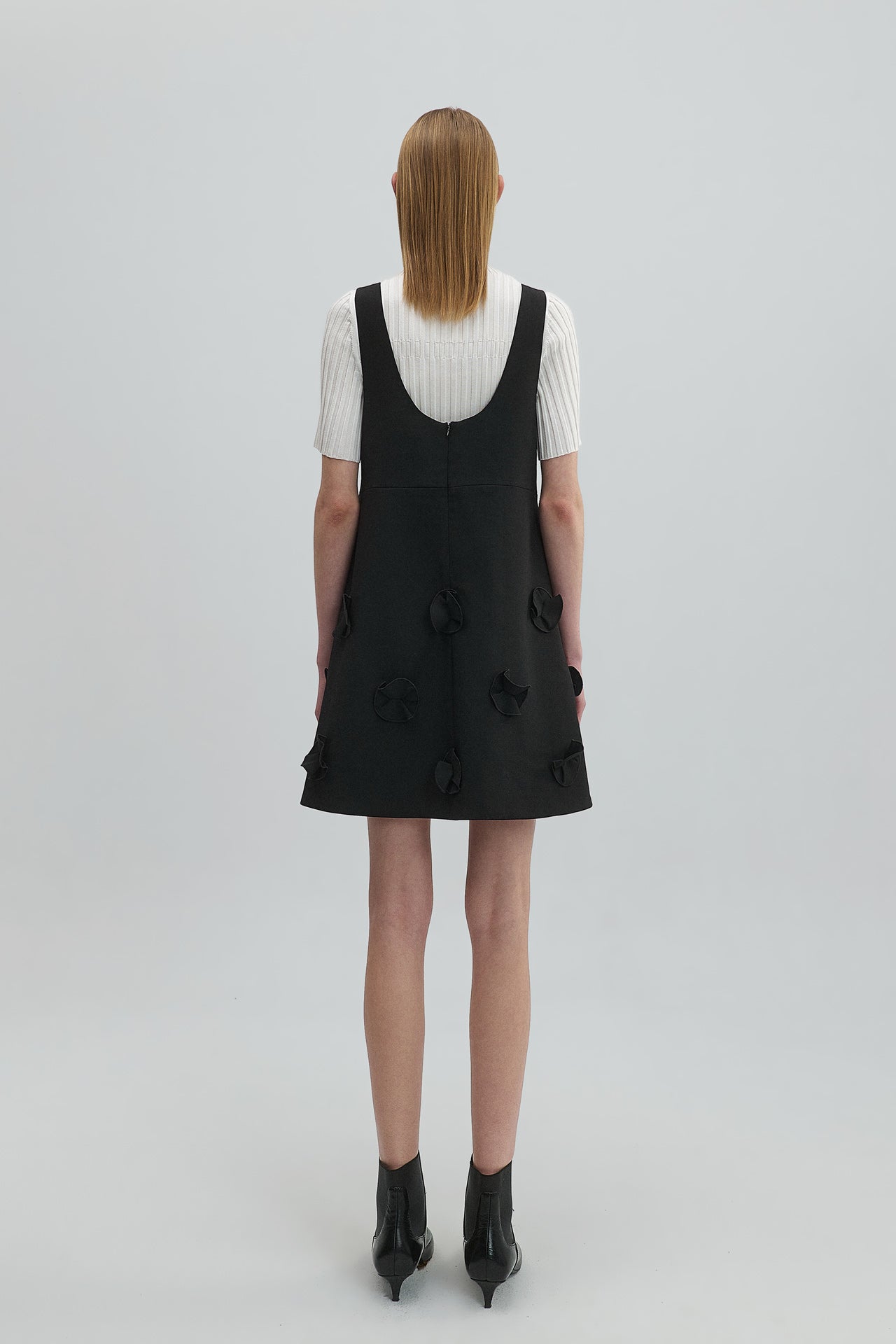 MINI DRESS WITH EMBELLISHMENTS