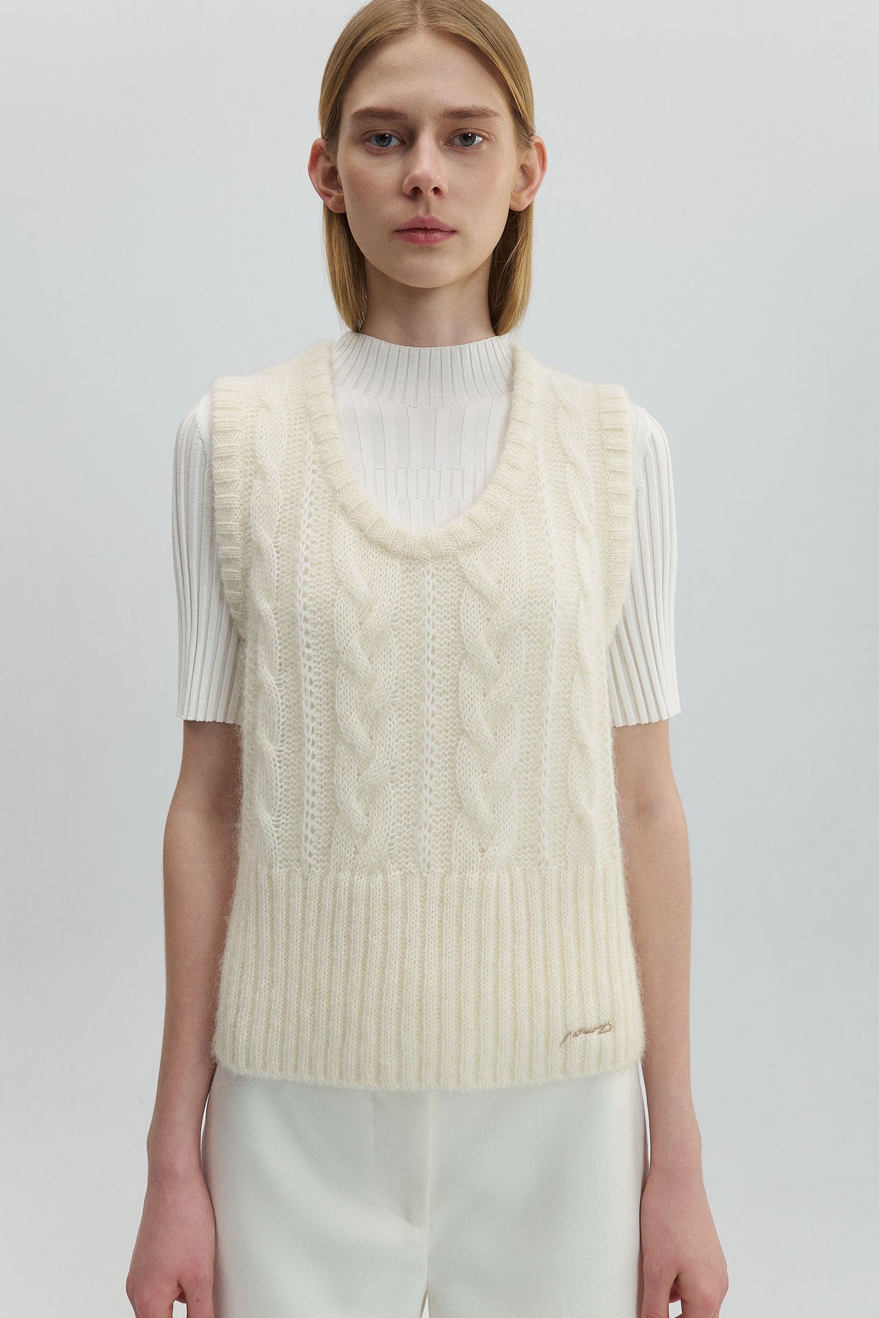 MOHAIR VEST