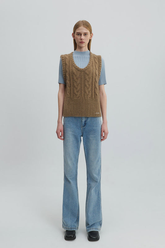 MOHAIR VEST