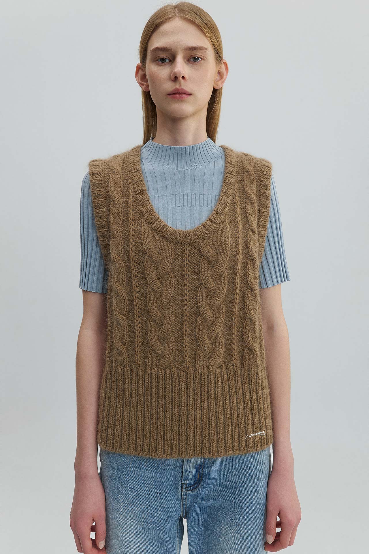 MOHAIR VEST