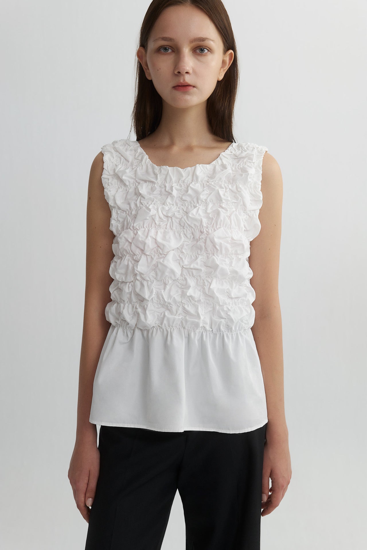 SMOCKED TOP