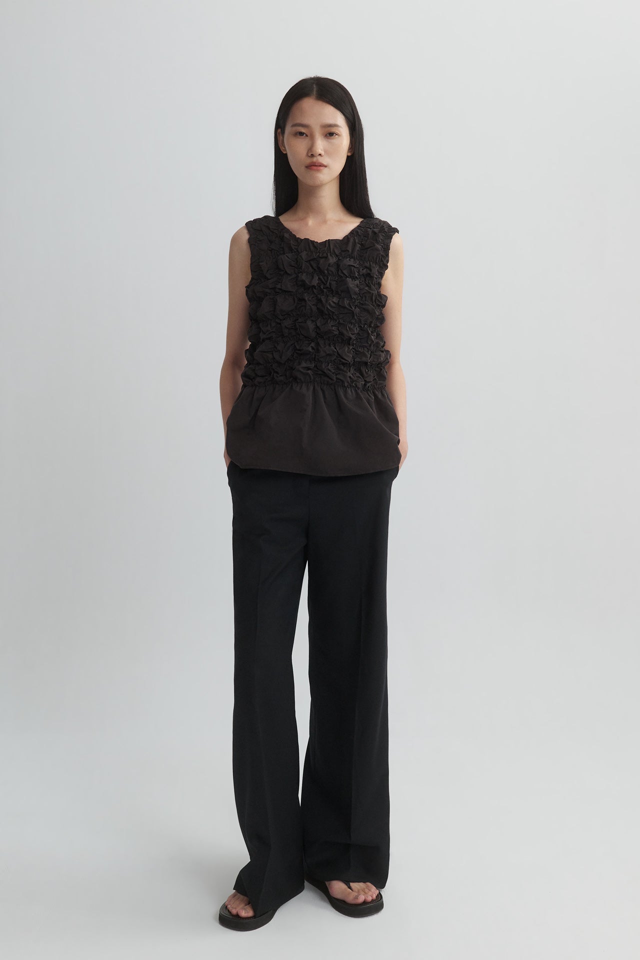 SMOCKED TOP