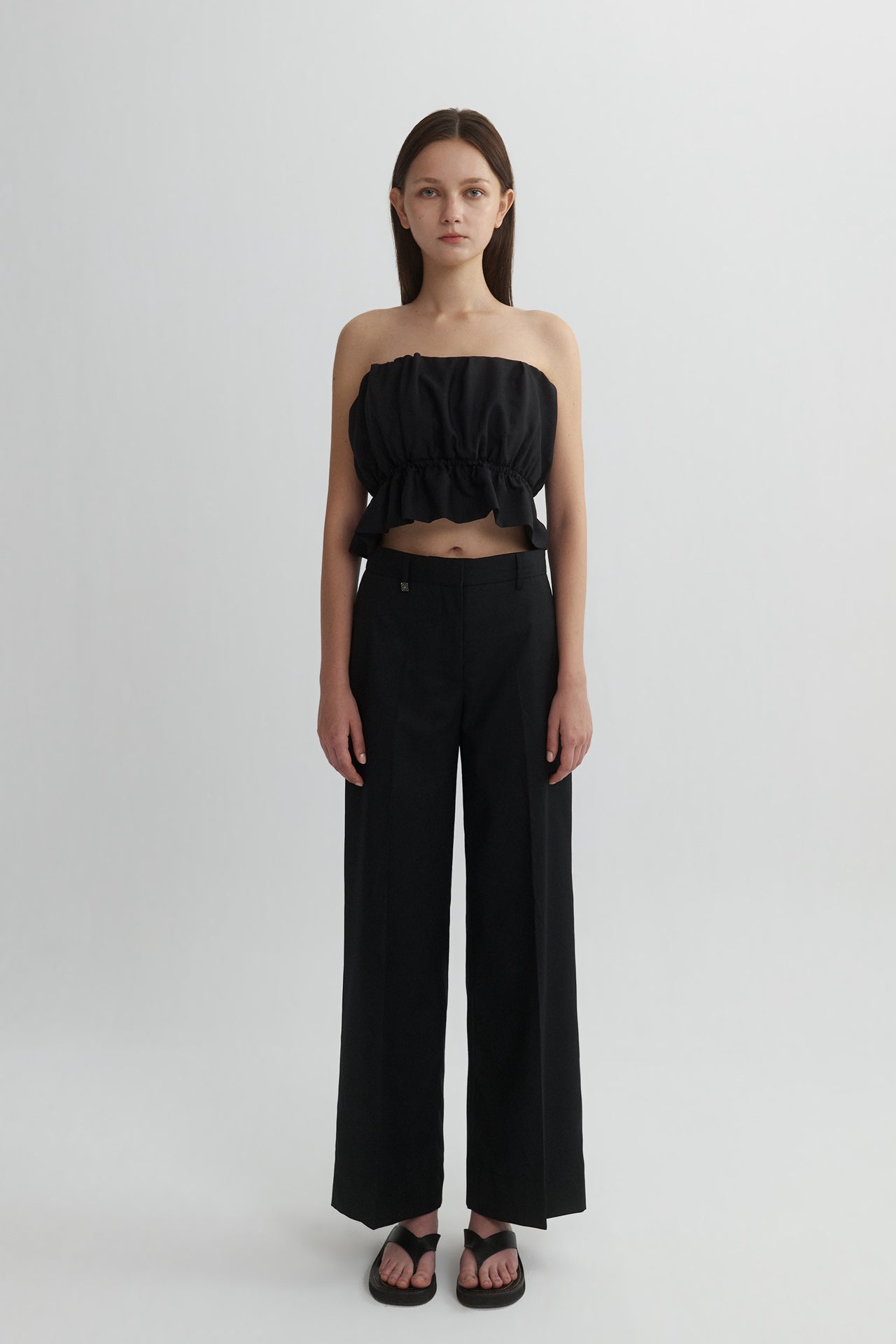 GATHERED TOP