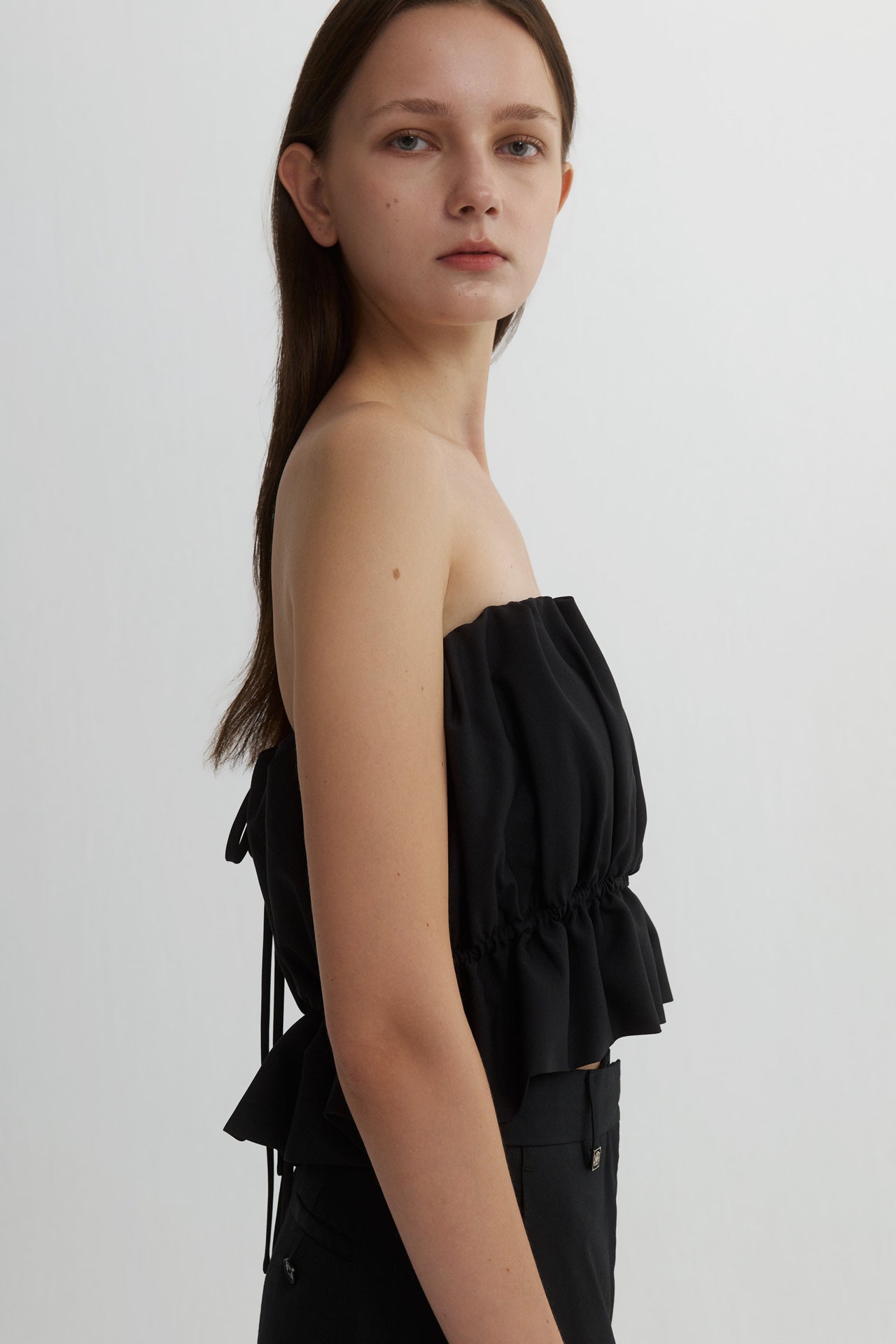 GATHERED TOP