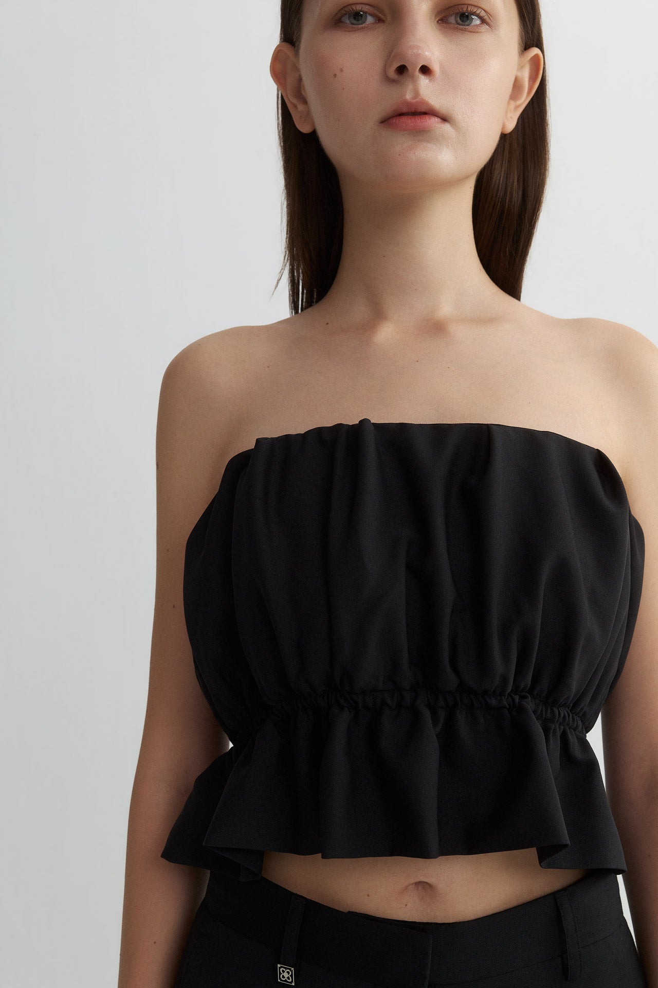 GATHERED TOP