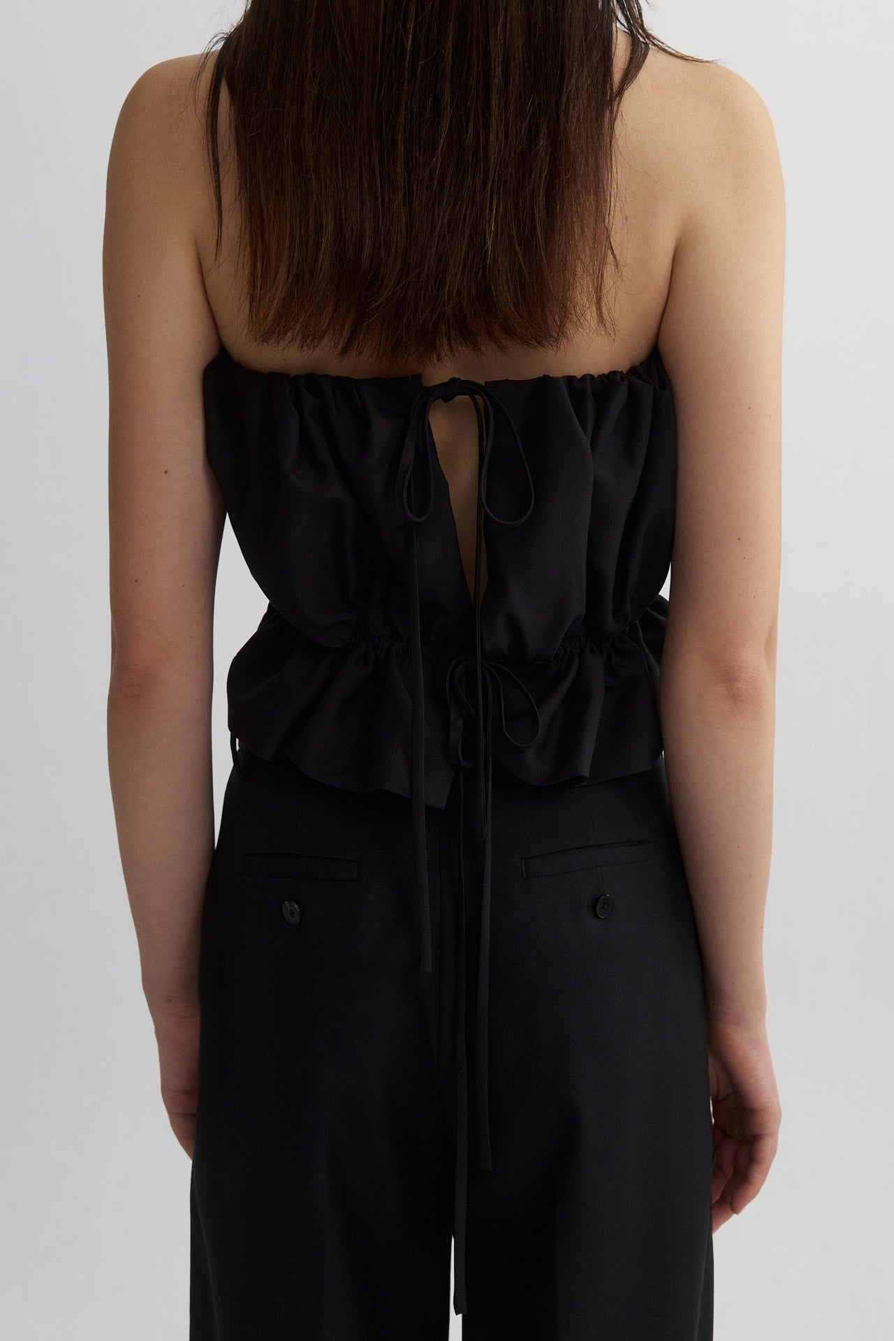 GATHERED TOP
