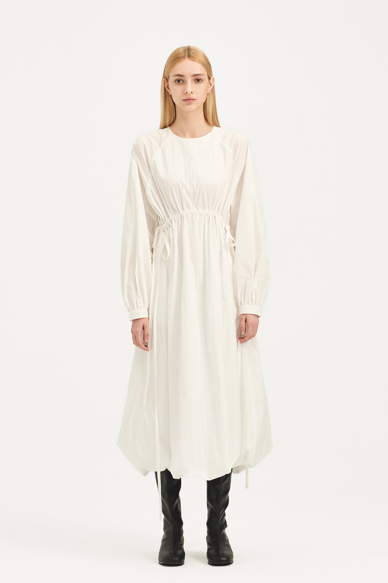 GATHERED DRESS