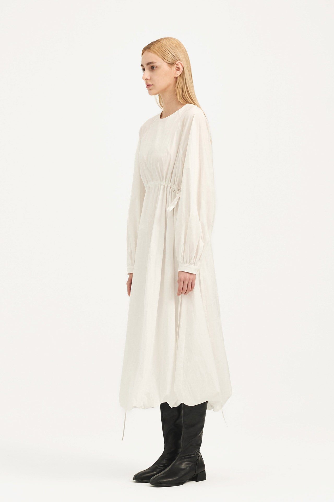 GATHERED DRESS