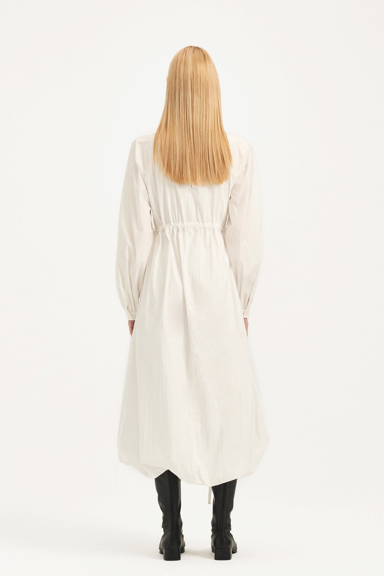 GATHERED DRESS