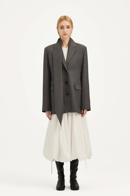 SCARF BLAZER
