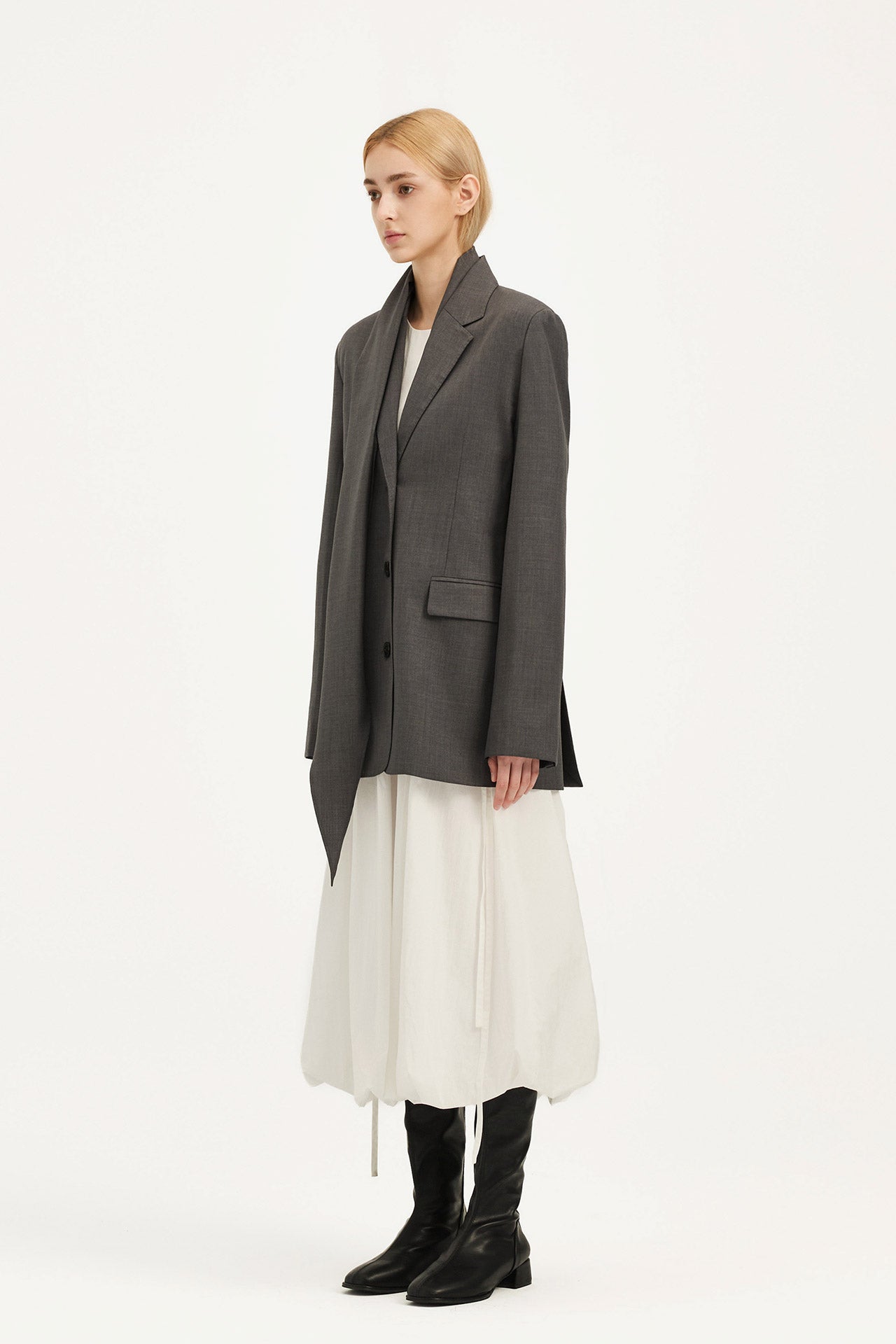 SCARF BLAZER